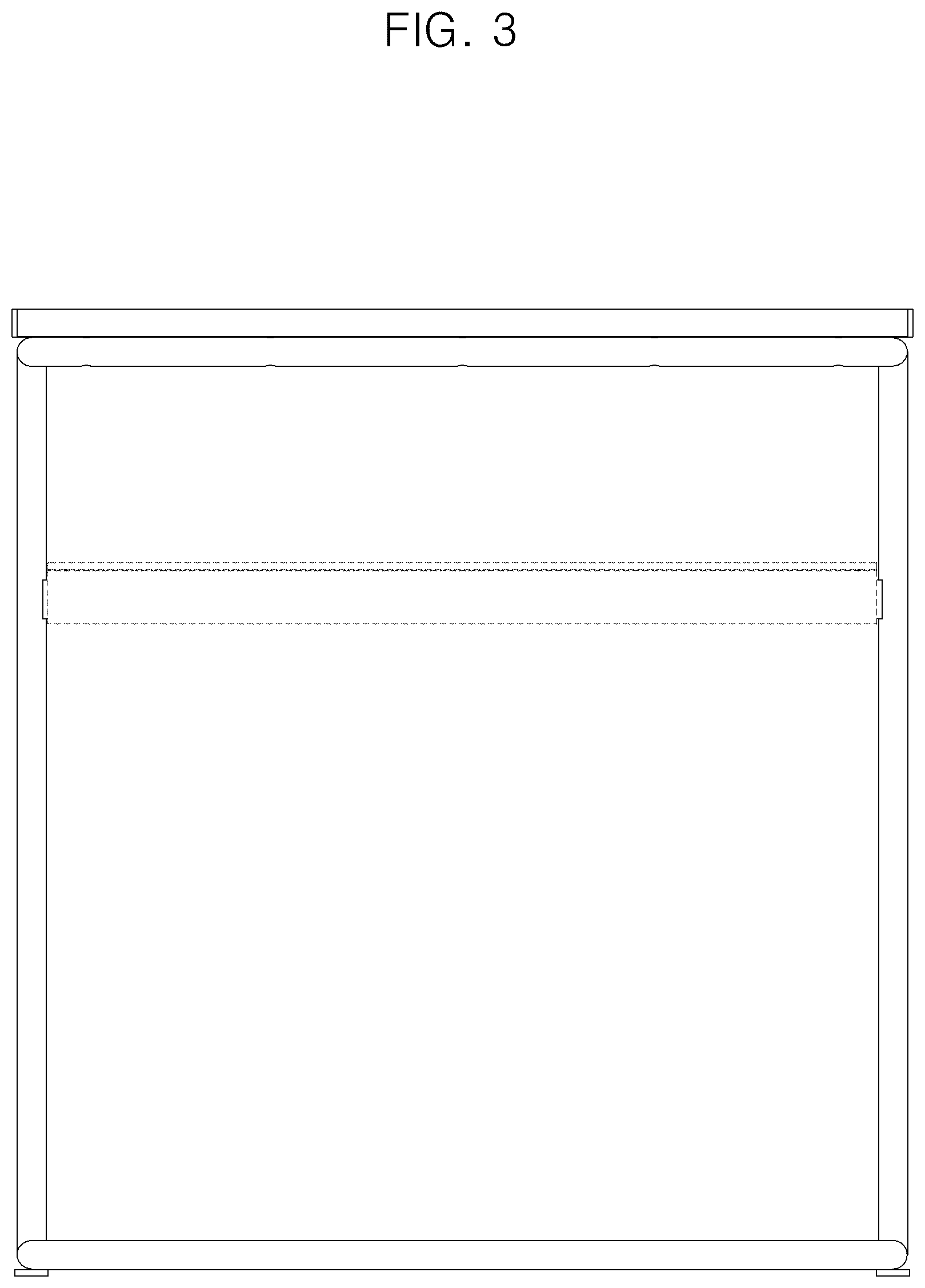 Patent USD1075367 Figure 3 – Combined table with display device