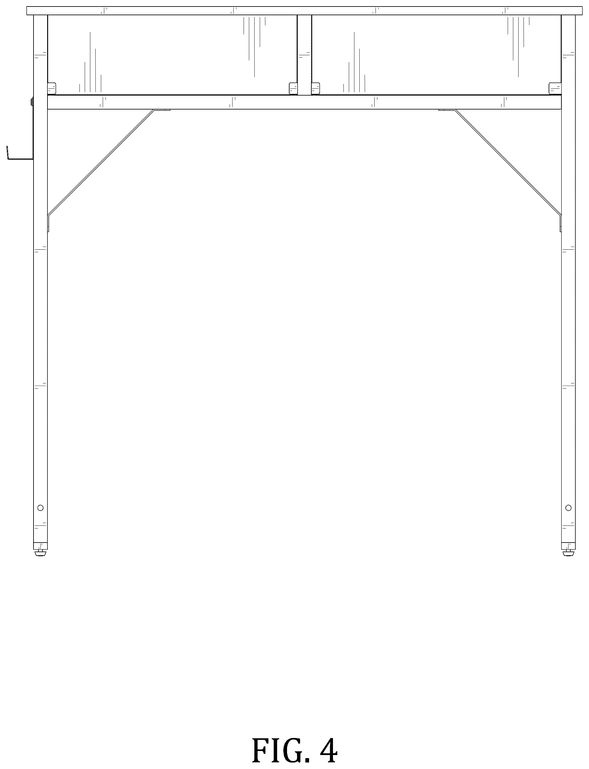 Patent USD1075368 Figure 4 – Desk