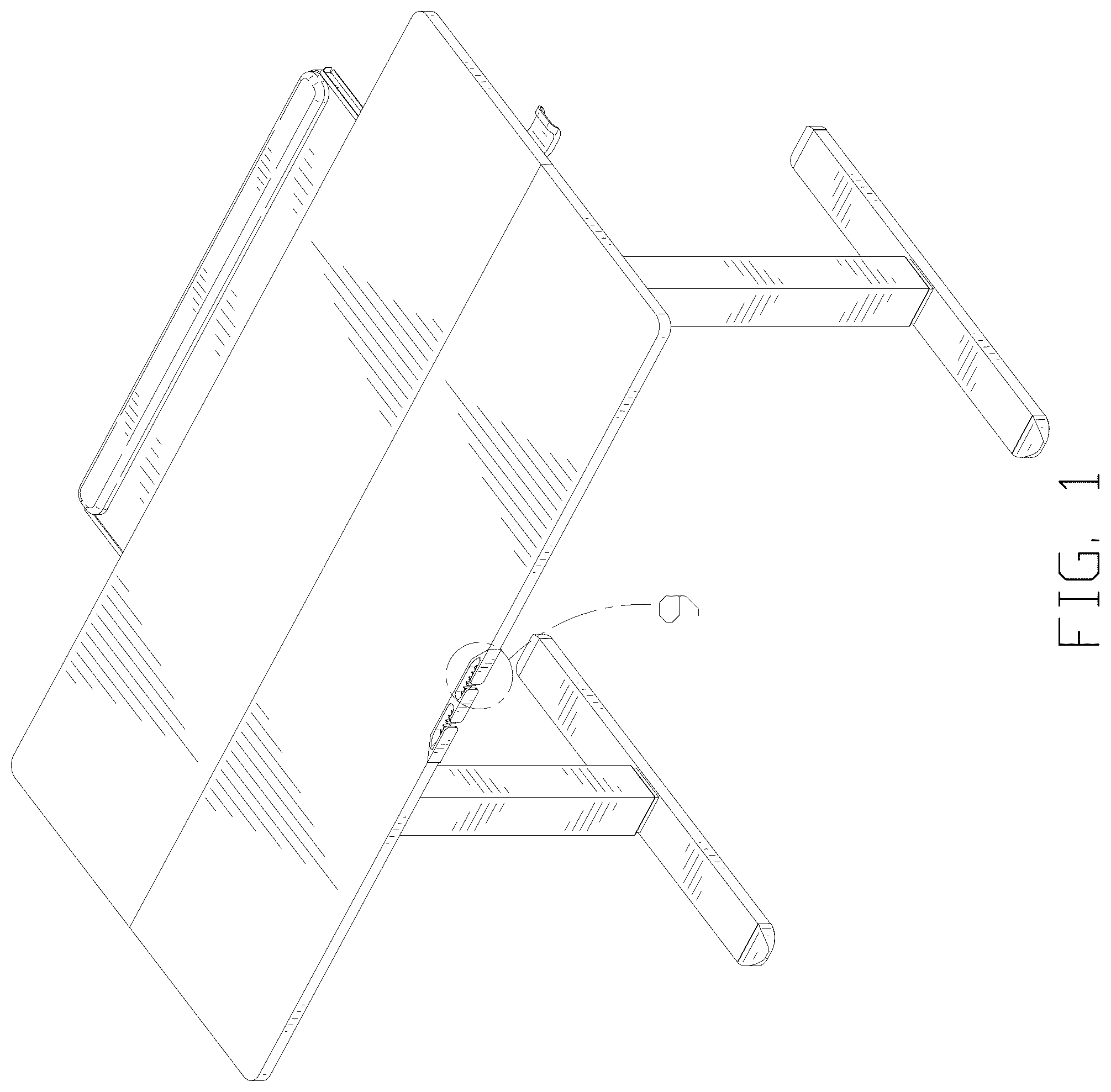 Patent USD1075369 Figure 1 – Desk