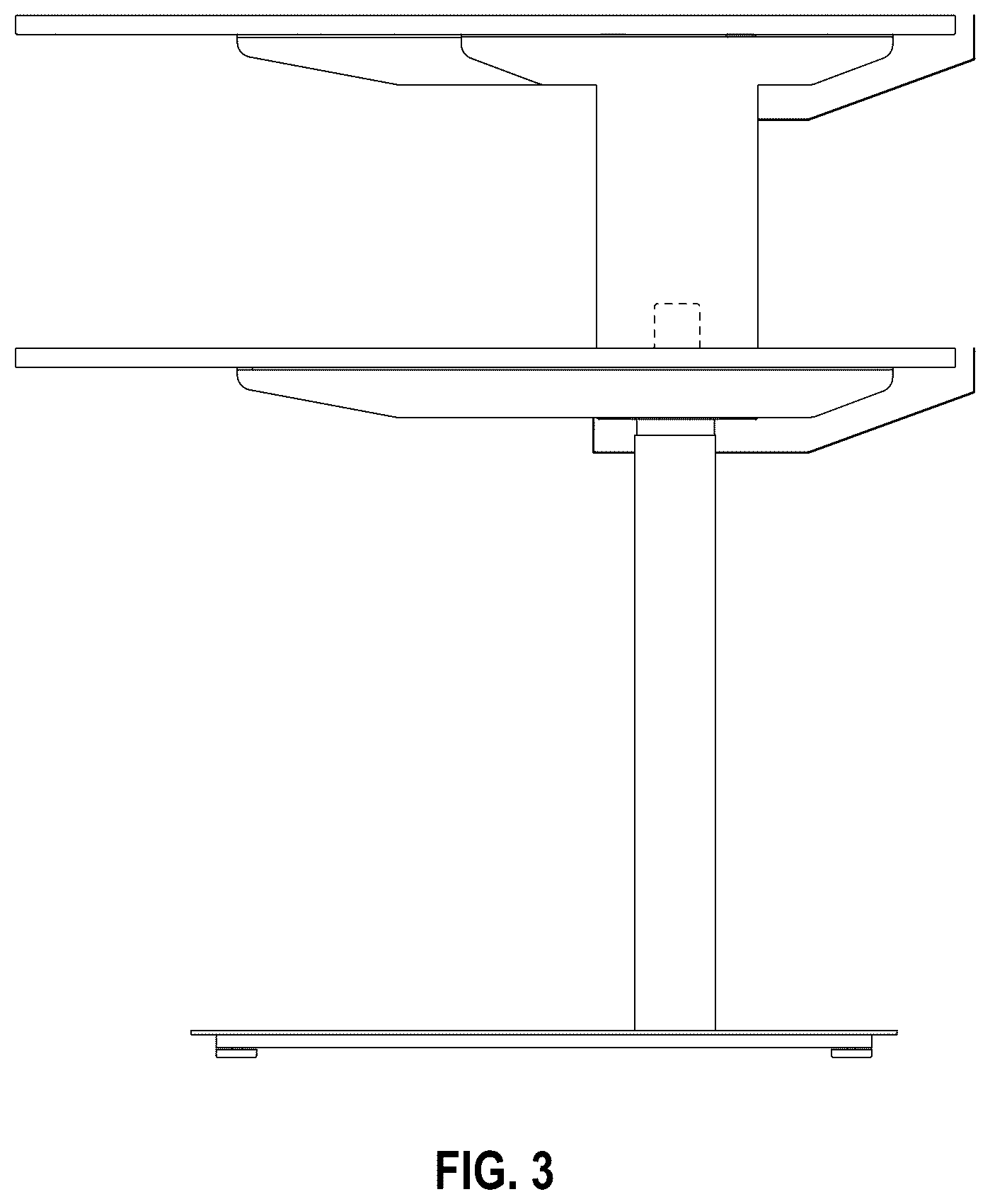 Patent USD1075370 Figure 3 – Office table