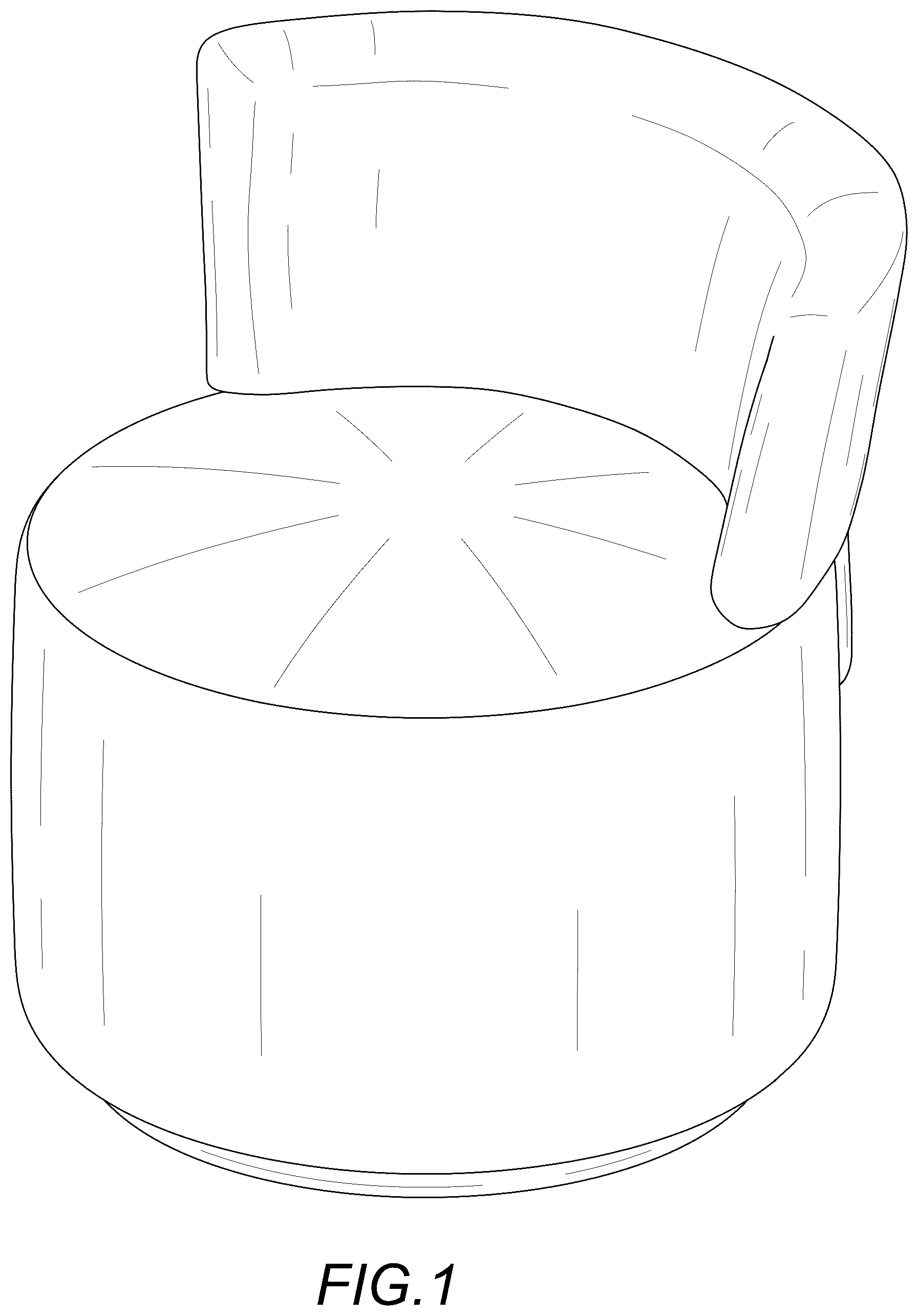 Patent USD1075373 Figure 1 – Chair