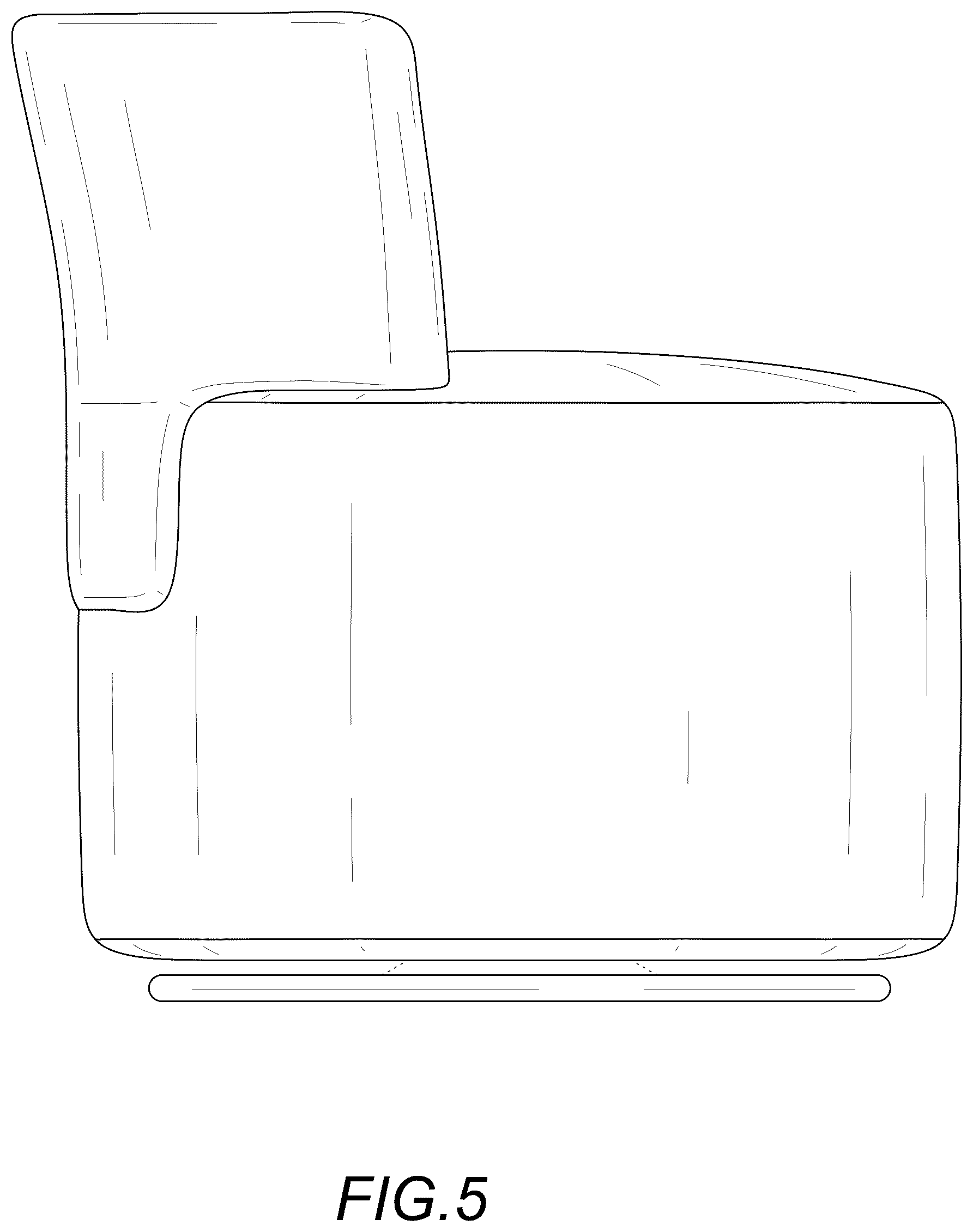 Patent USD1075373 Figure 5 – Chair