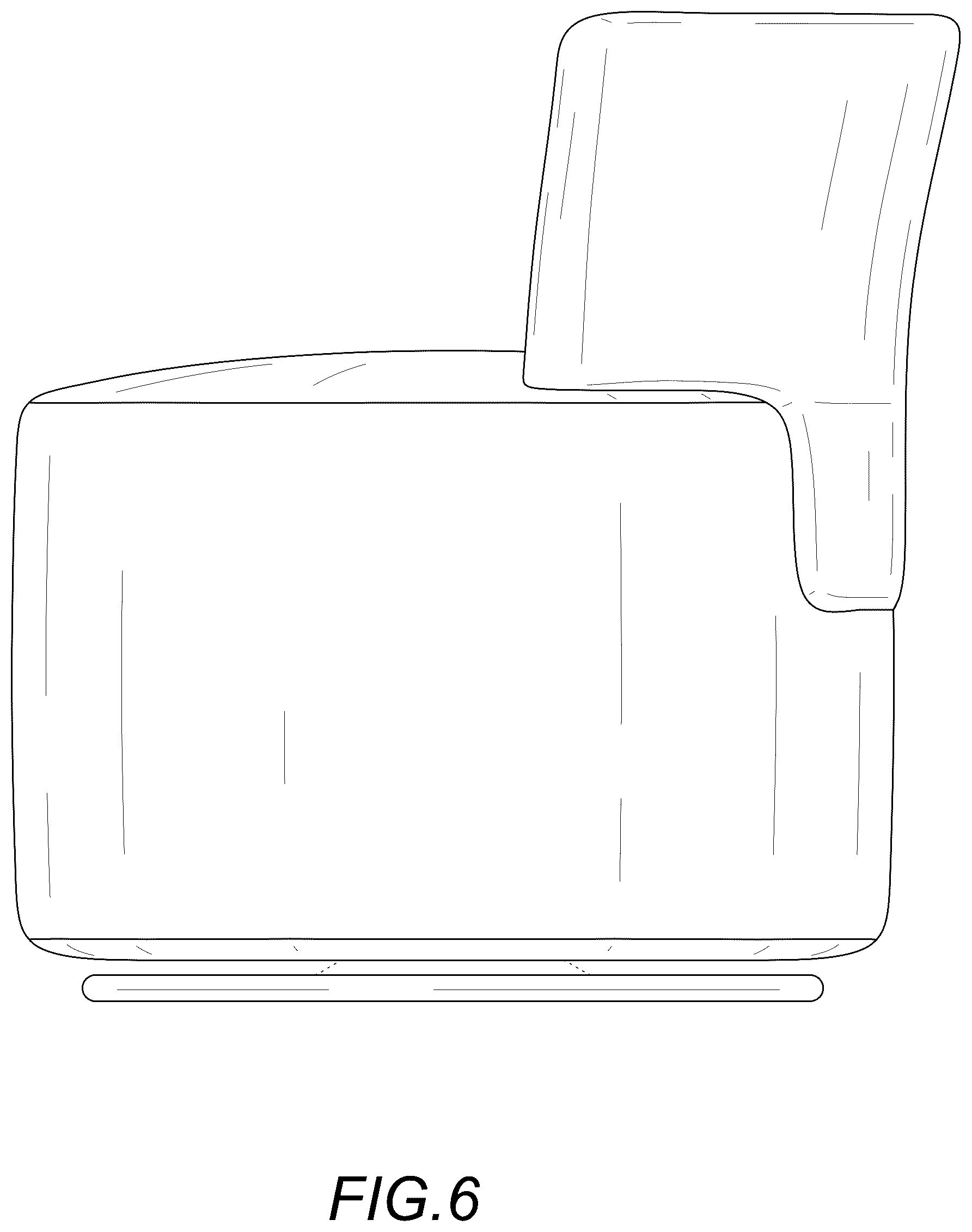Patent USD1075373 Figure 6 – Chair
