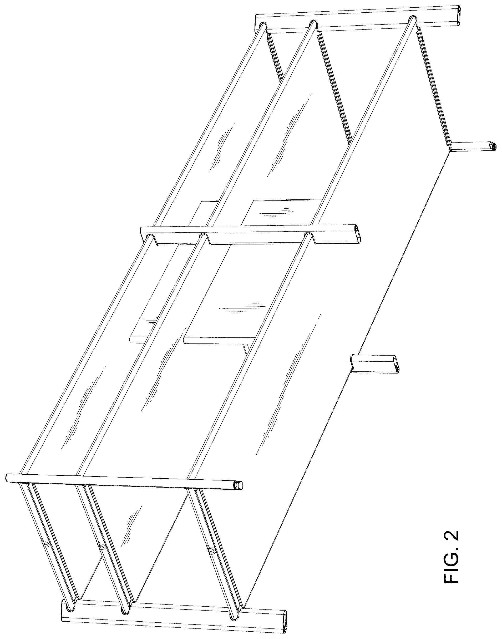 Patent USD1075375 Figure 2 – Shelving unit