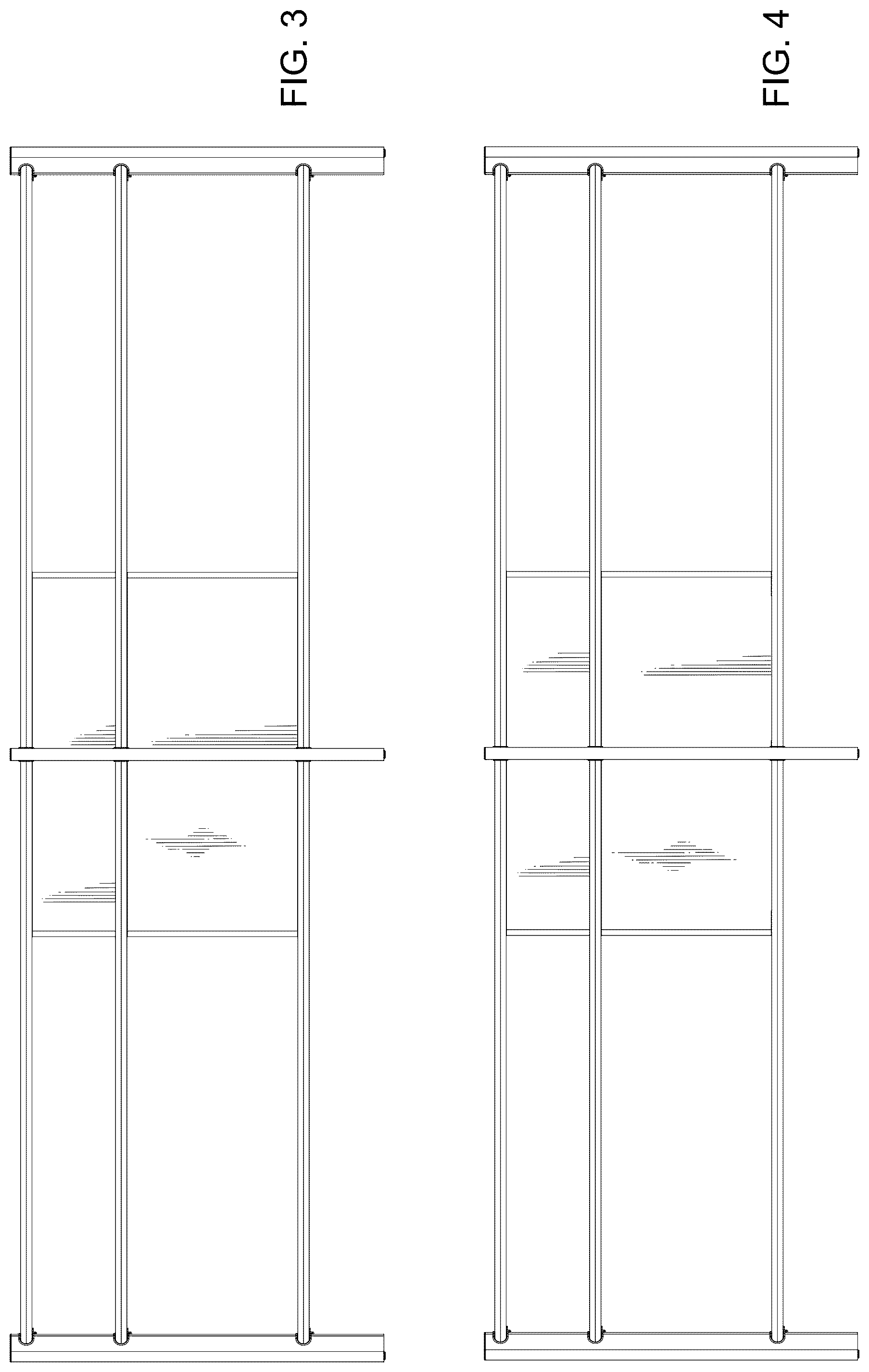Patent USD1075375 Figure 3 – Shelving unit