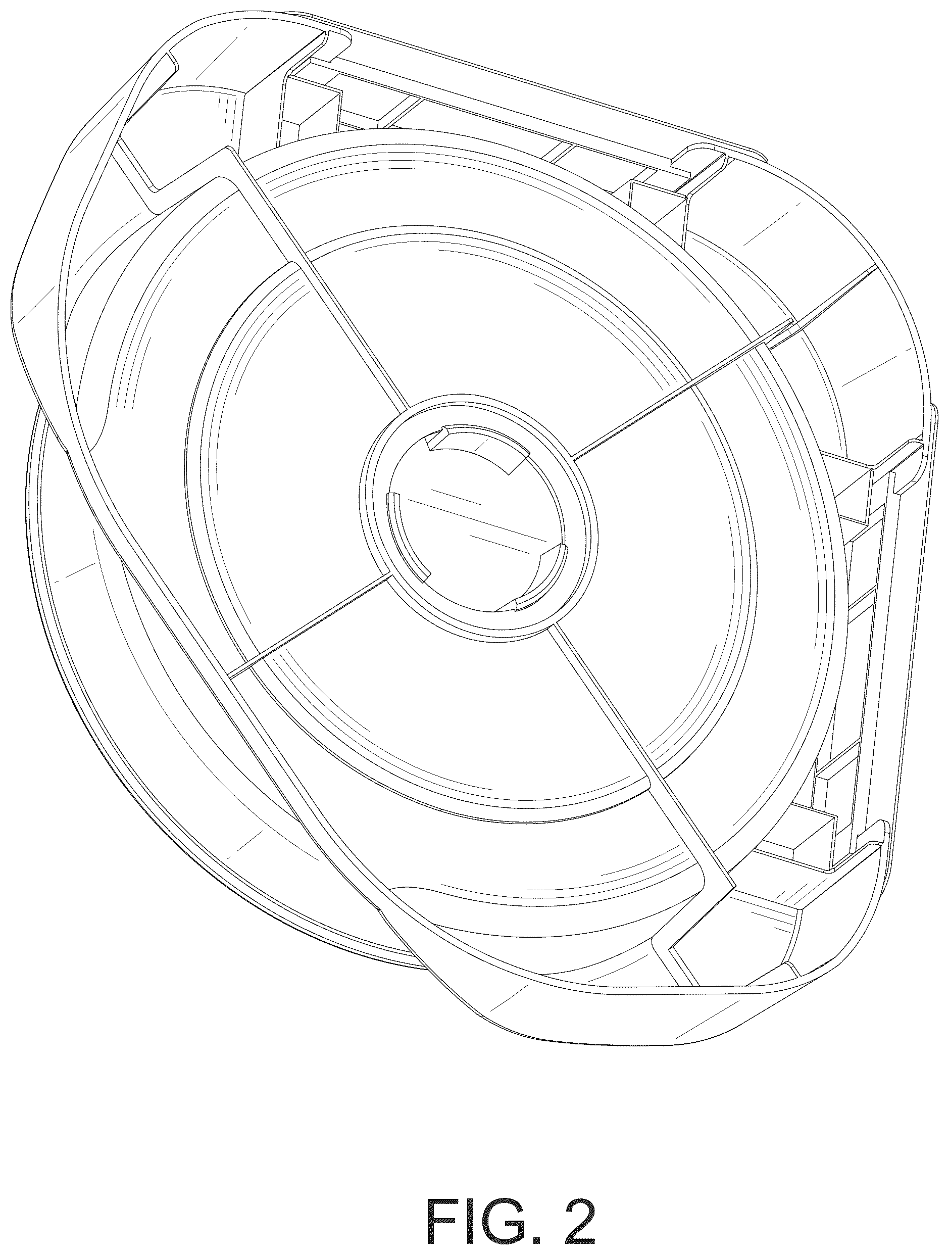 Patent USD1075376 Figure 2 – Corner shelf