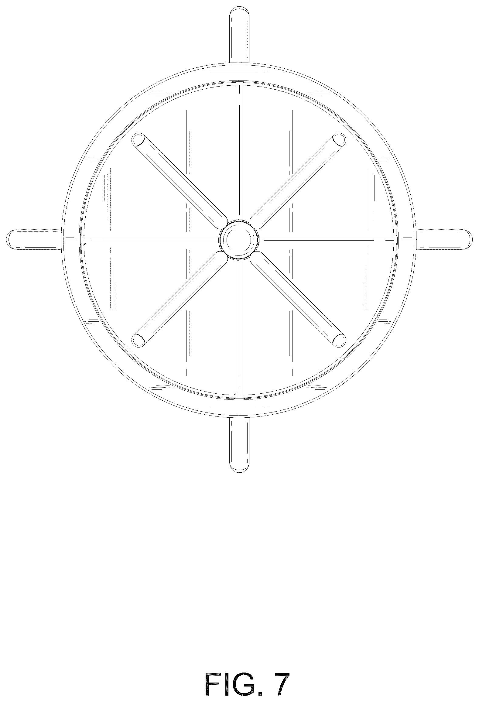 Patent USD1075377 Figure 7 – Coat rack