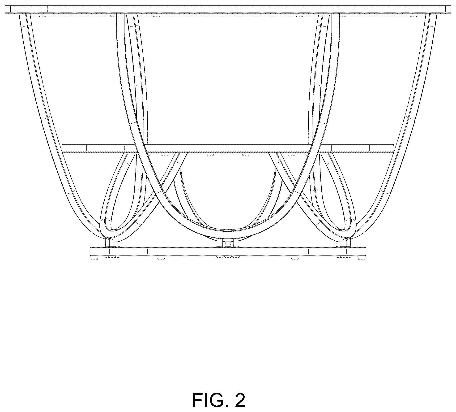 Patent USD1075378 Figure 2 – Coffee table