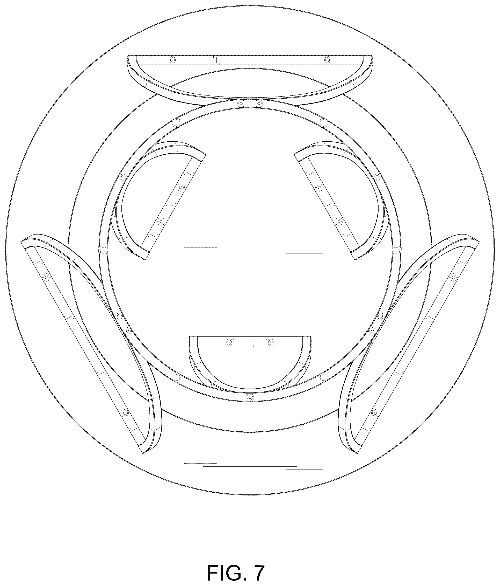 Patent USD1075378 Figure 7 – Coffee table