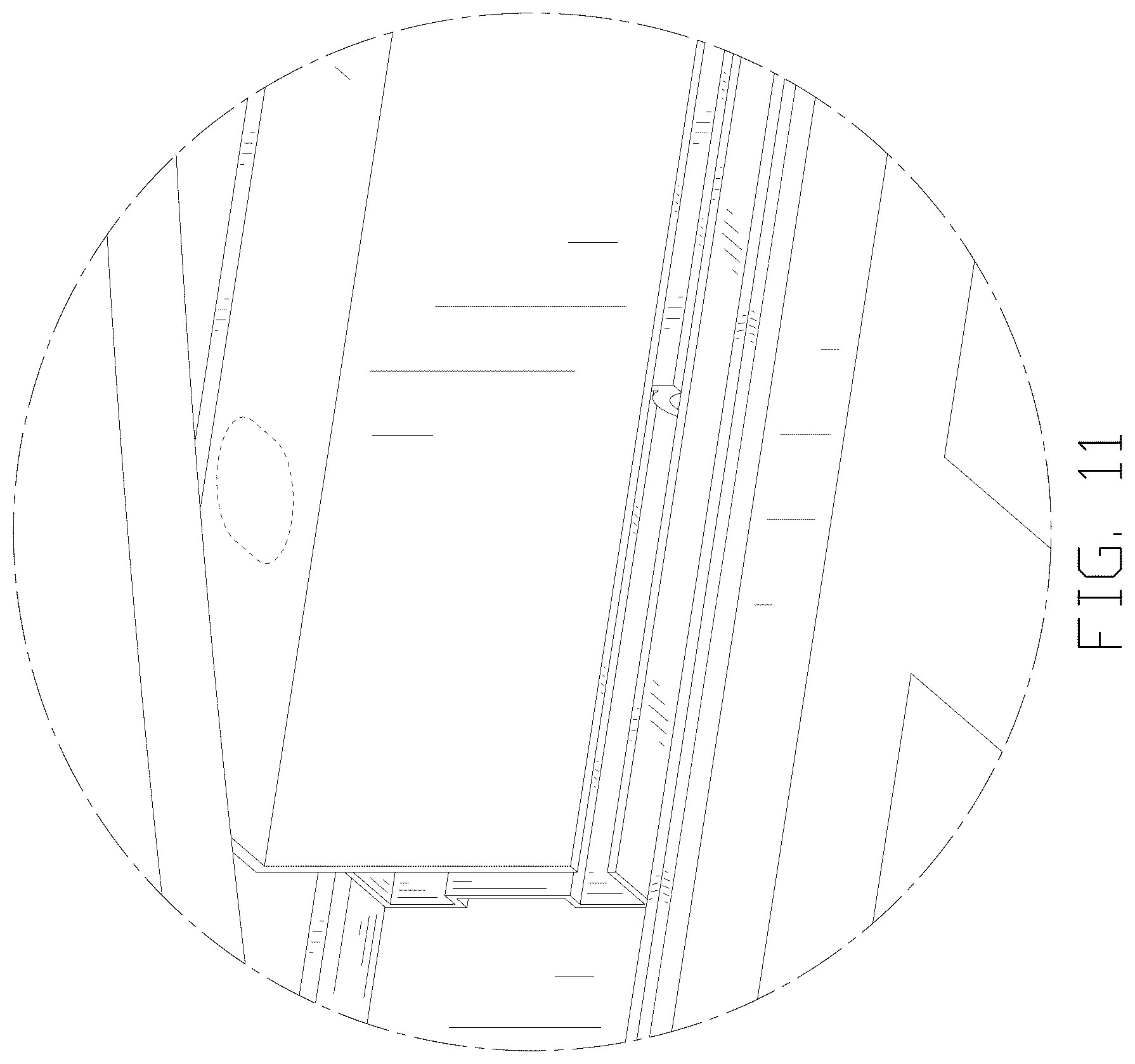 Patent USD1075379 Figure 11 – Dining table