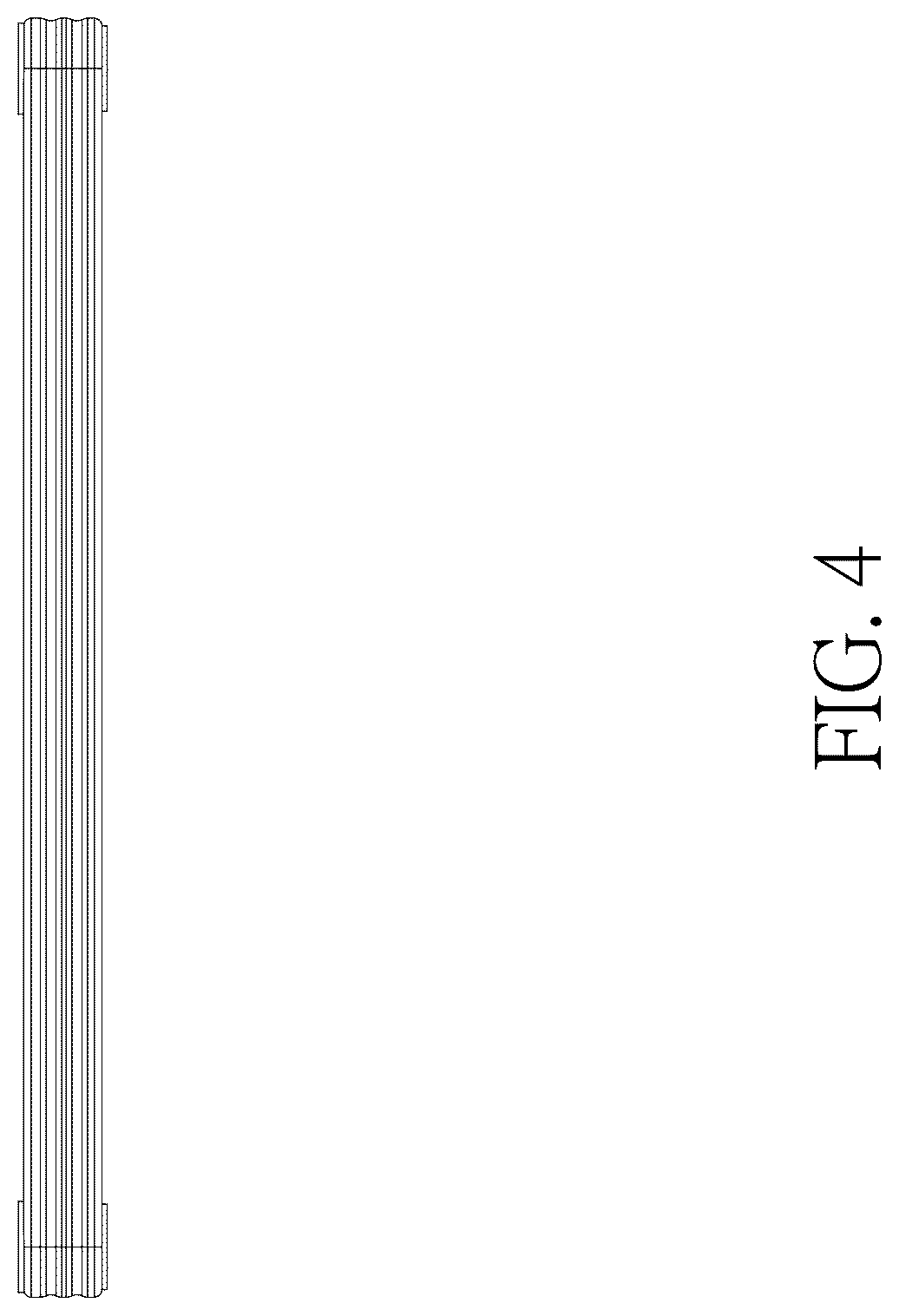 Patent USD1075380 Figure 4 – Partition plate for a storage rack