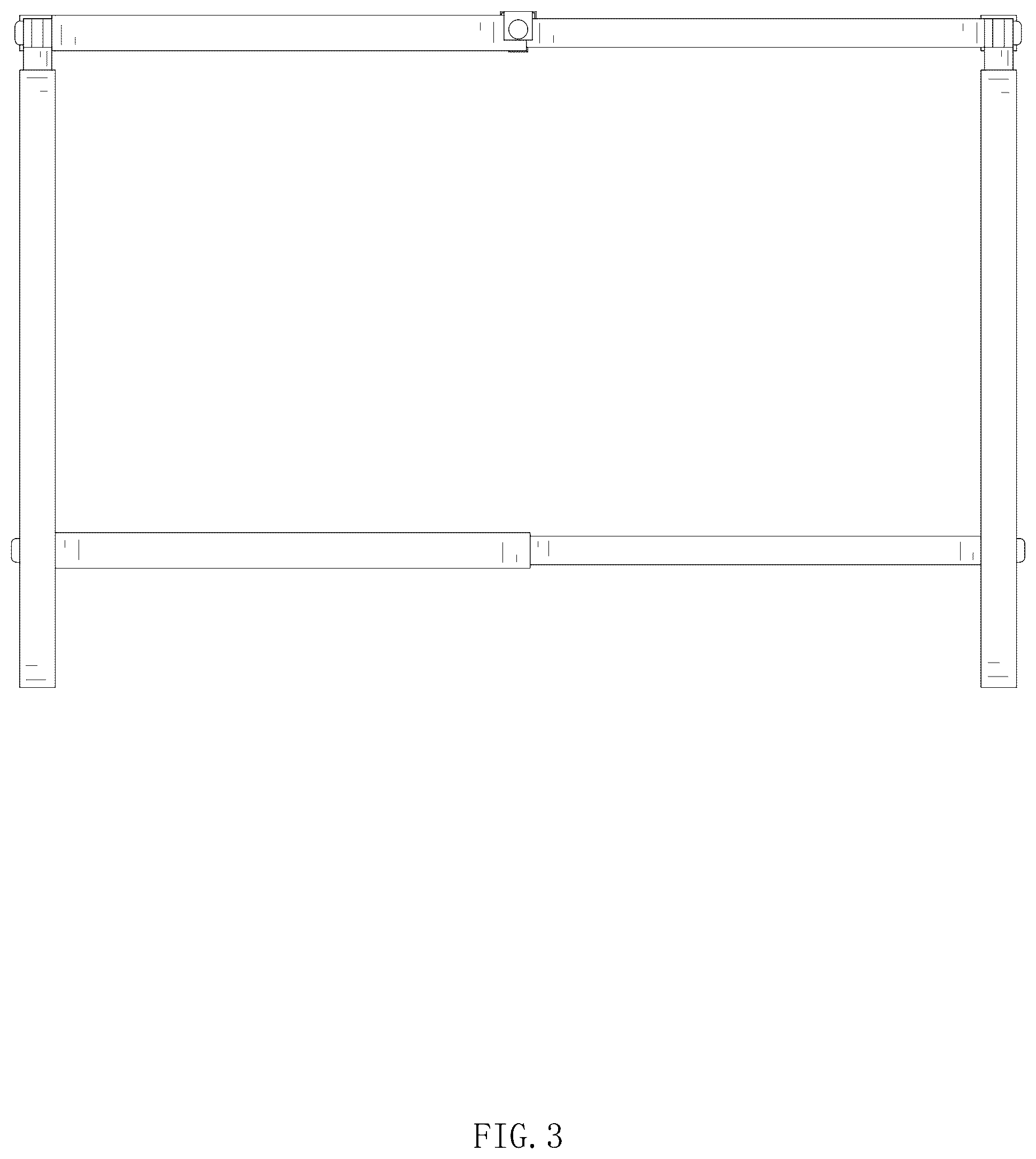 Patent USD1075381 Figure 3 – Extendable stand