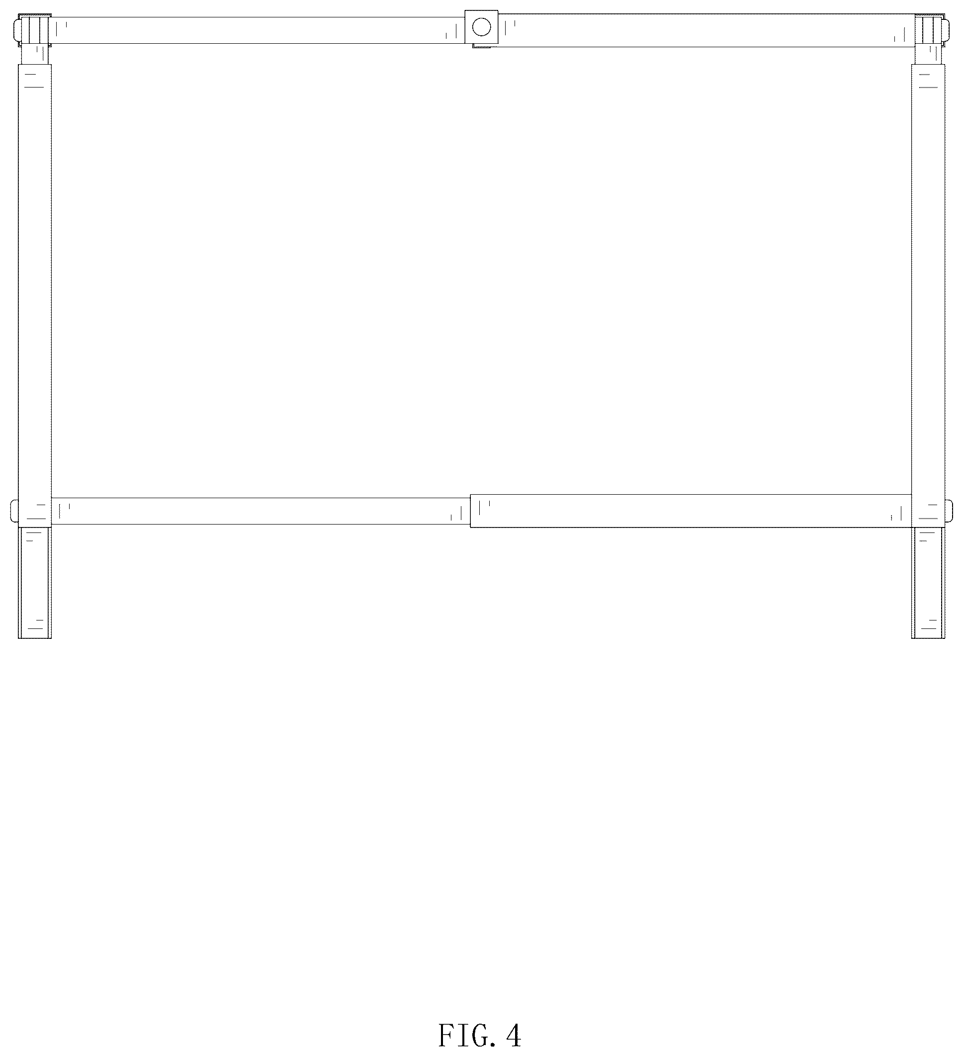 Patent USD1075381 Figure 4 – Extendable stand