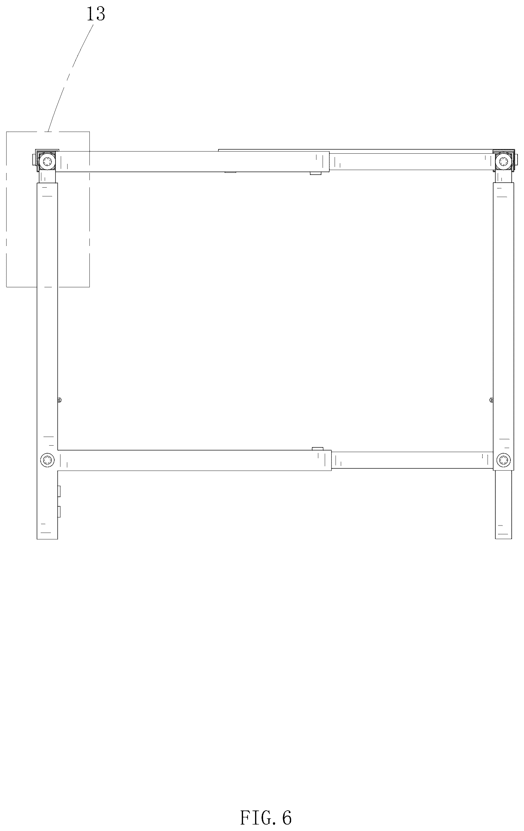 Patent USD1075381 Figure 6 – Extendable stand