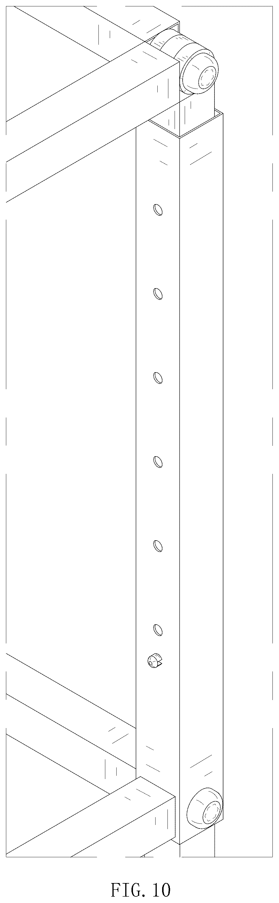 Patent USD1075381 Figure 10 – Extendable stand