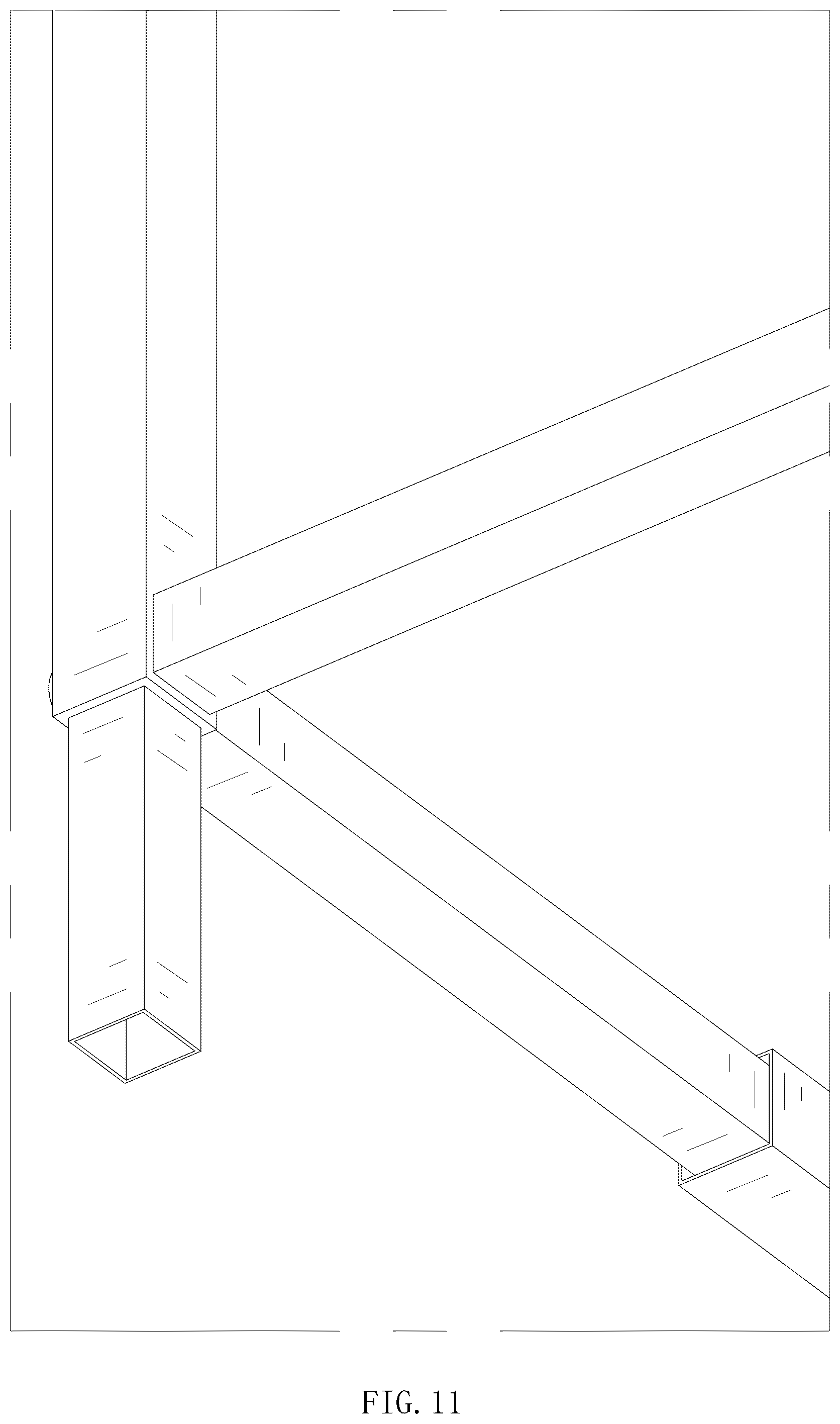 Patent USD1075381 Figure 11 – Extendable stand