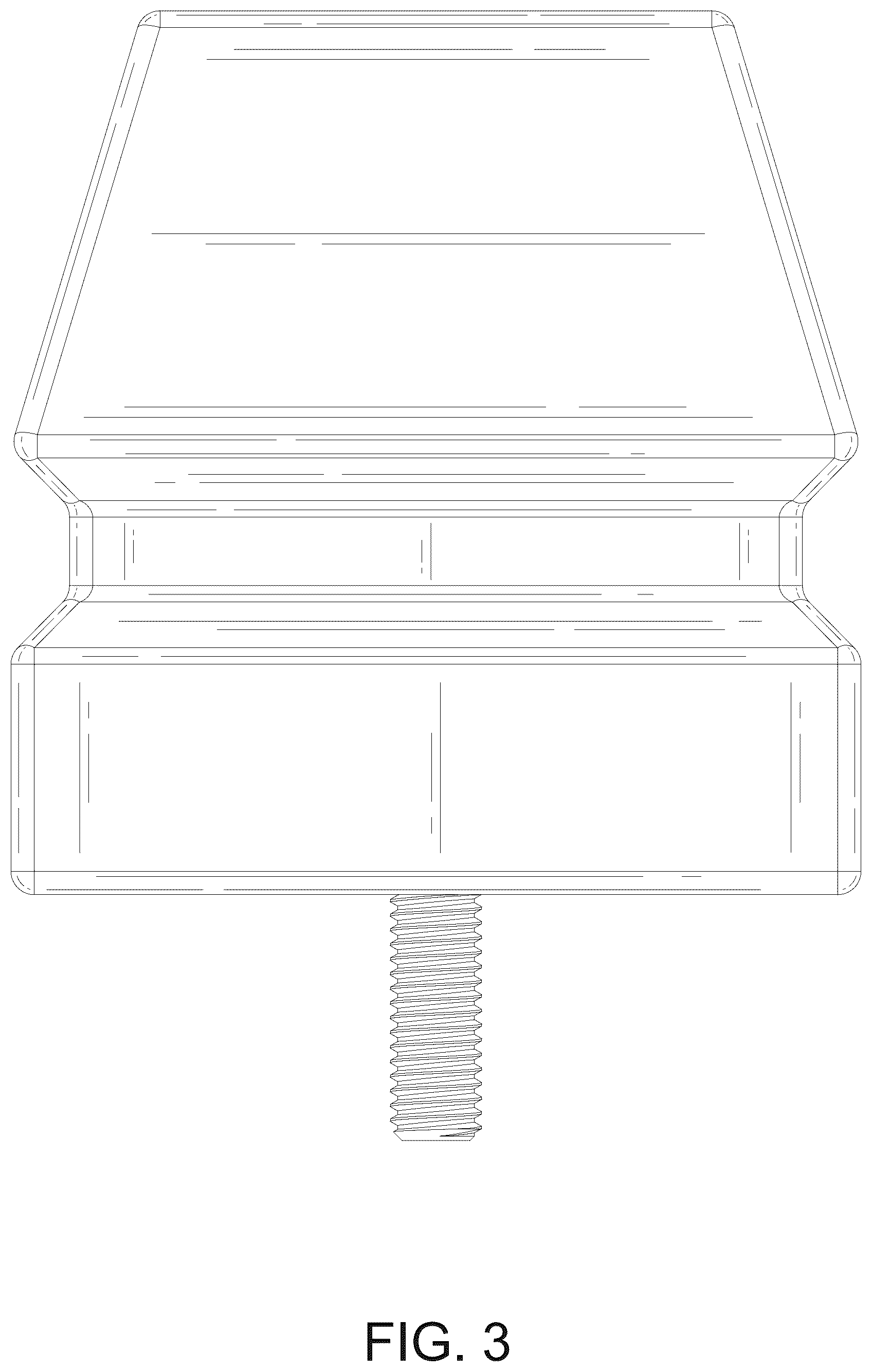 Patent USD1075382 Figure 3 – Furniture leg