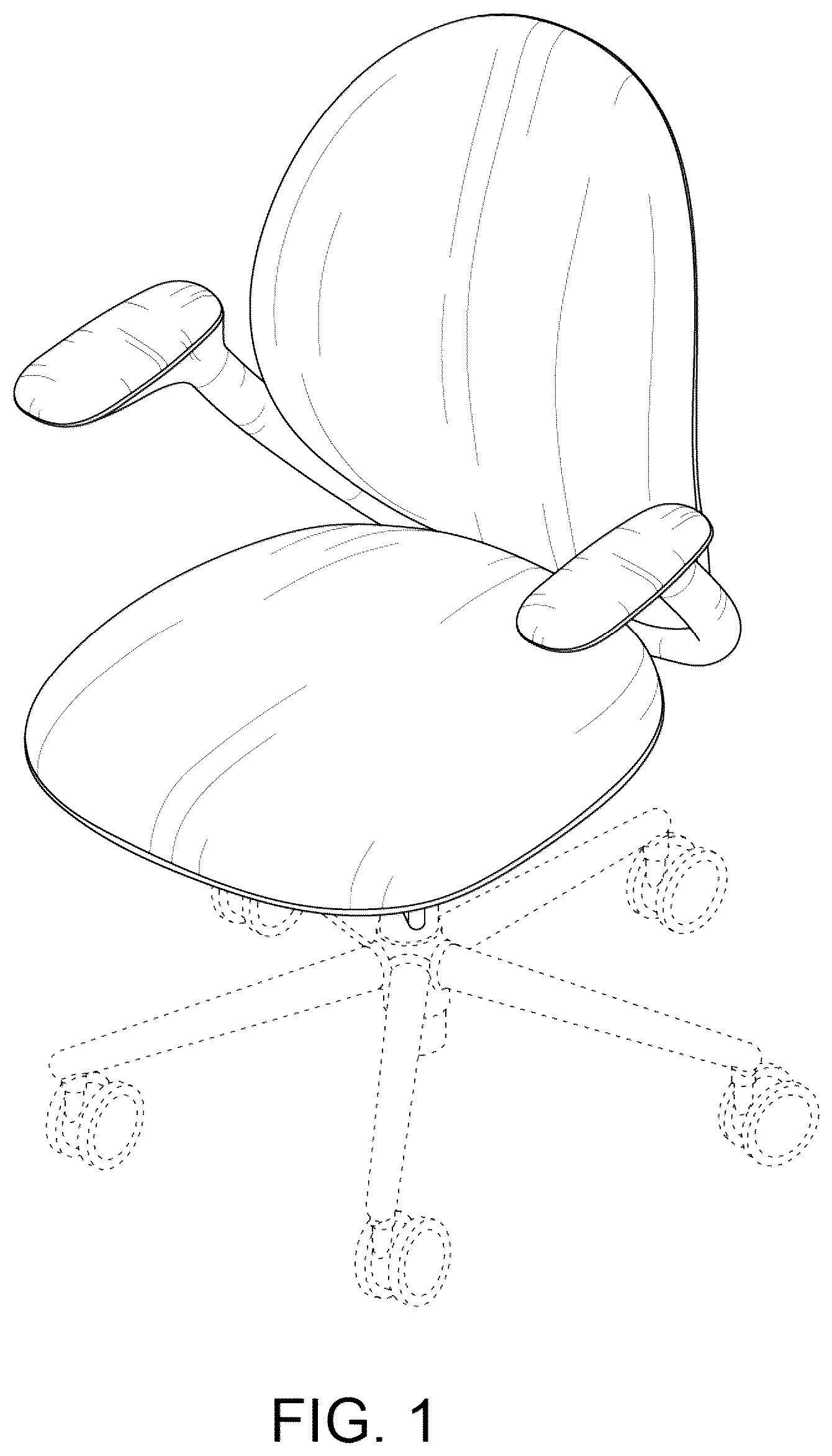 Patent USD1075383 — Task chair — Figure 1