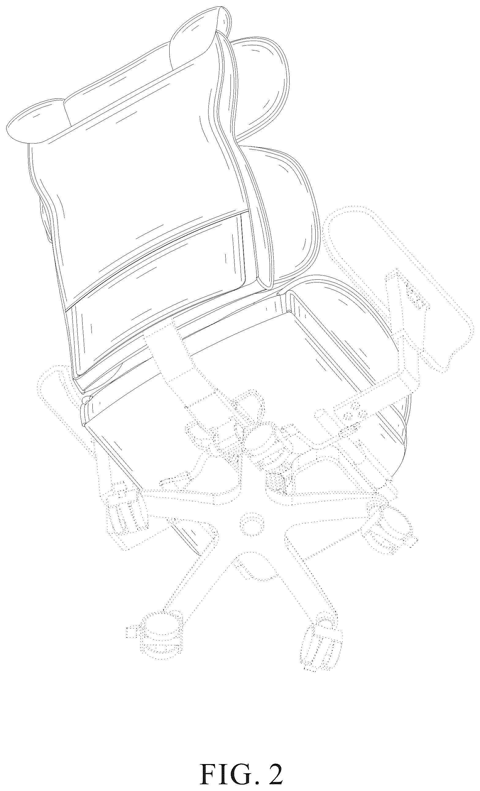 Patent USD1075384 Figure 2 – Office chair