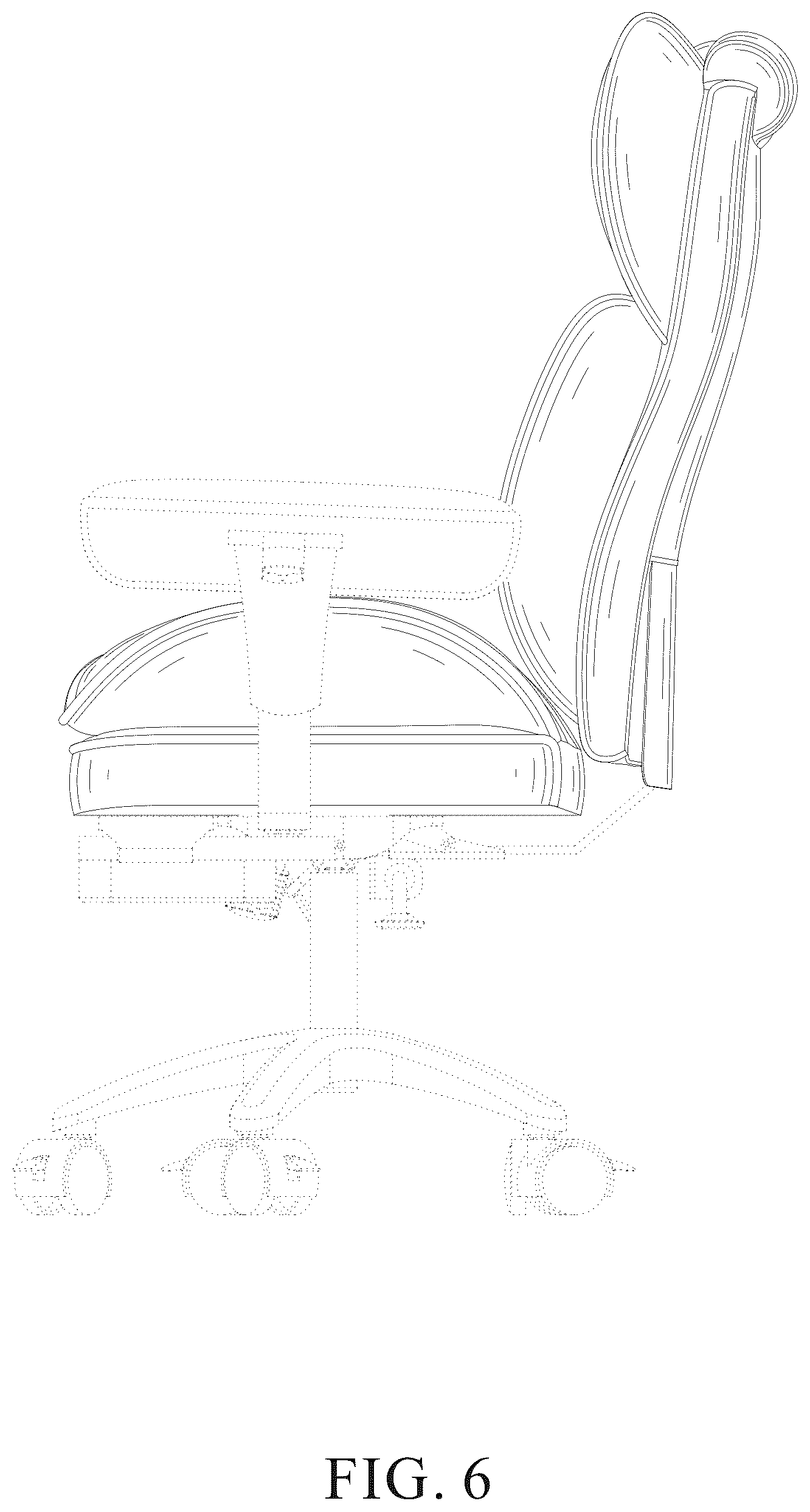 Patent USD1075384 Figure 6 – Office chair
