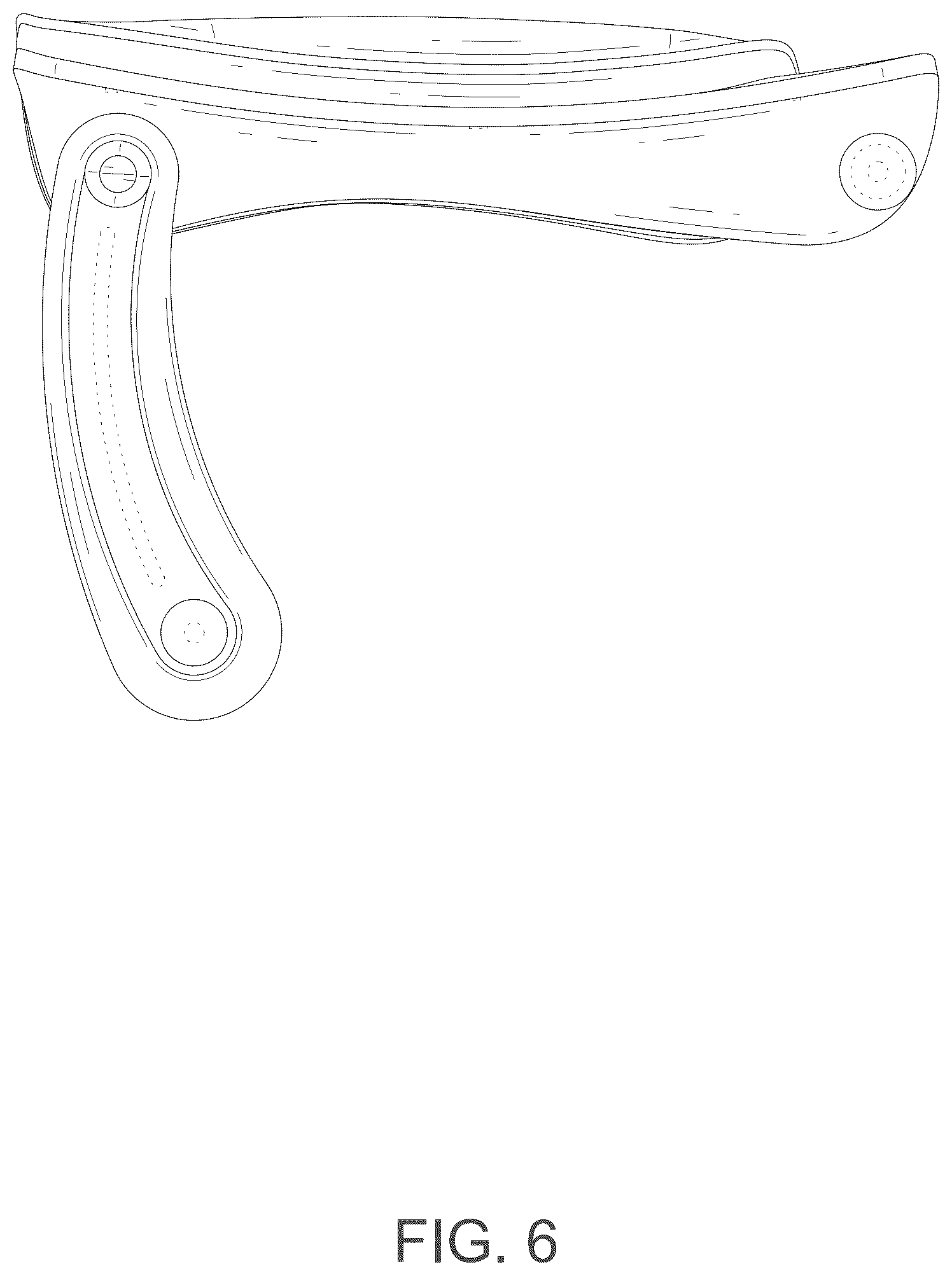Patent USD1075386 Figure 6 – Armrest
