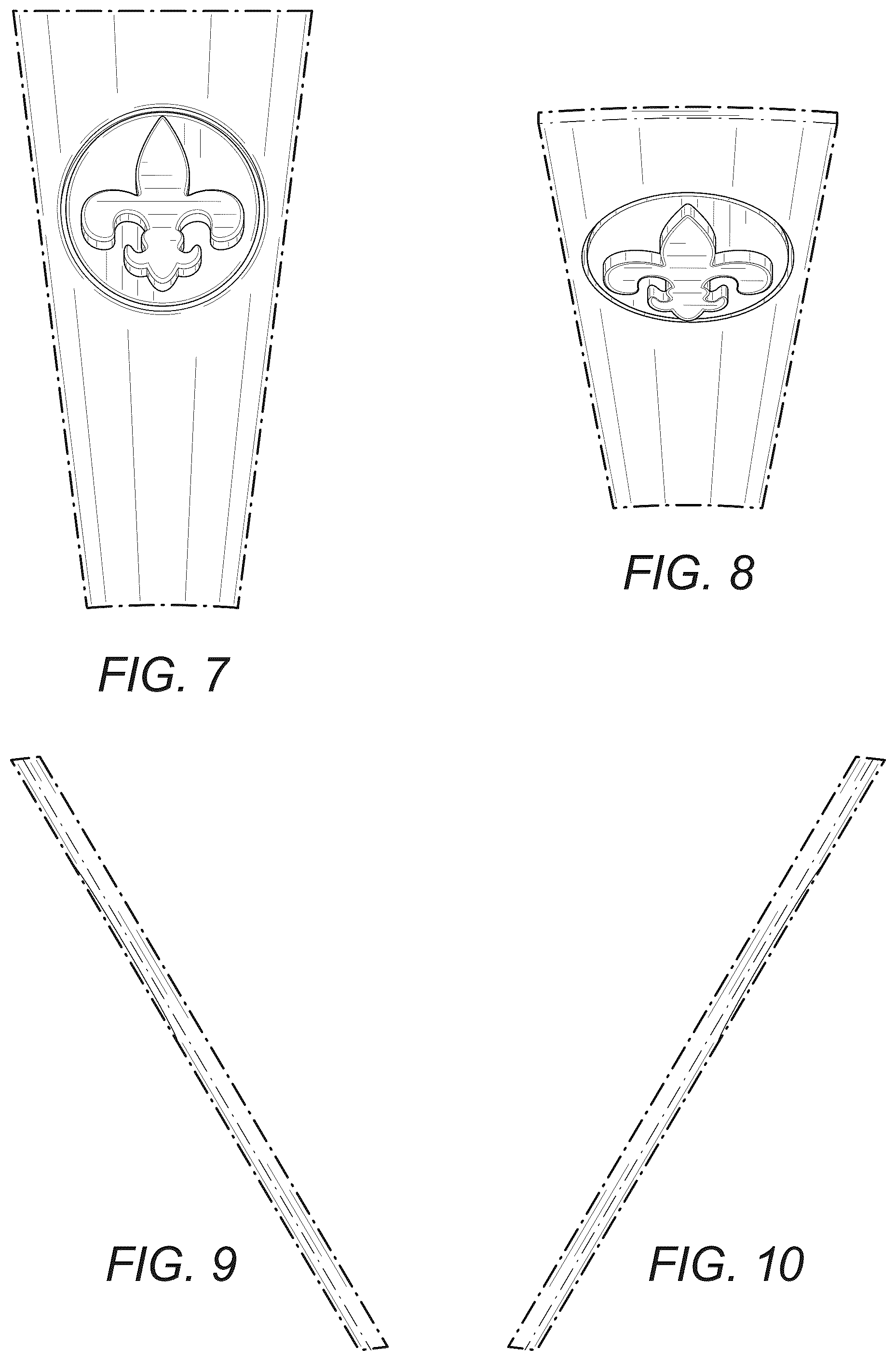 Patent USD1075387 Figure 4 – Chair back
