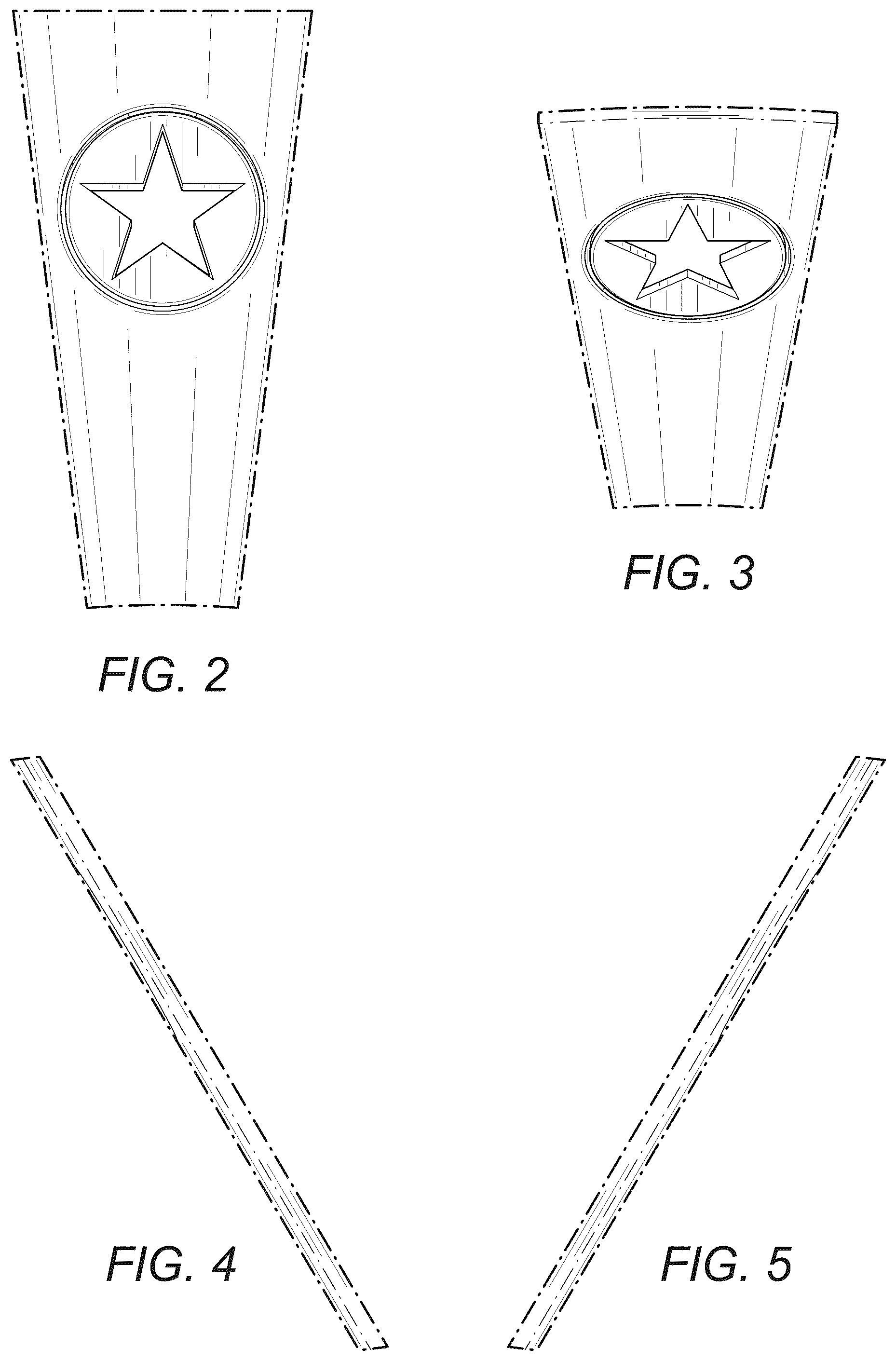 Patent USD1075388 Figure 2 – Chair back