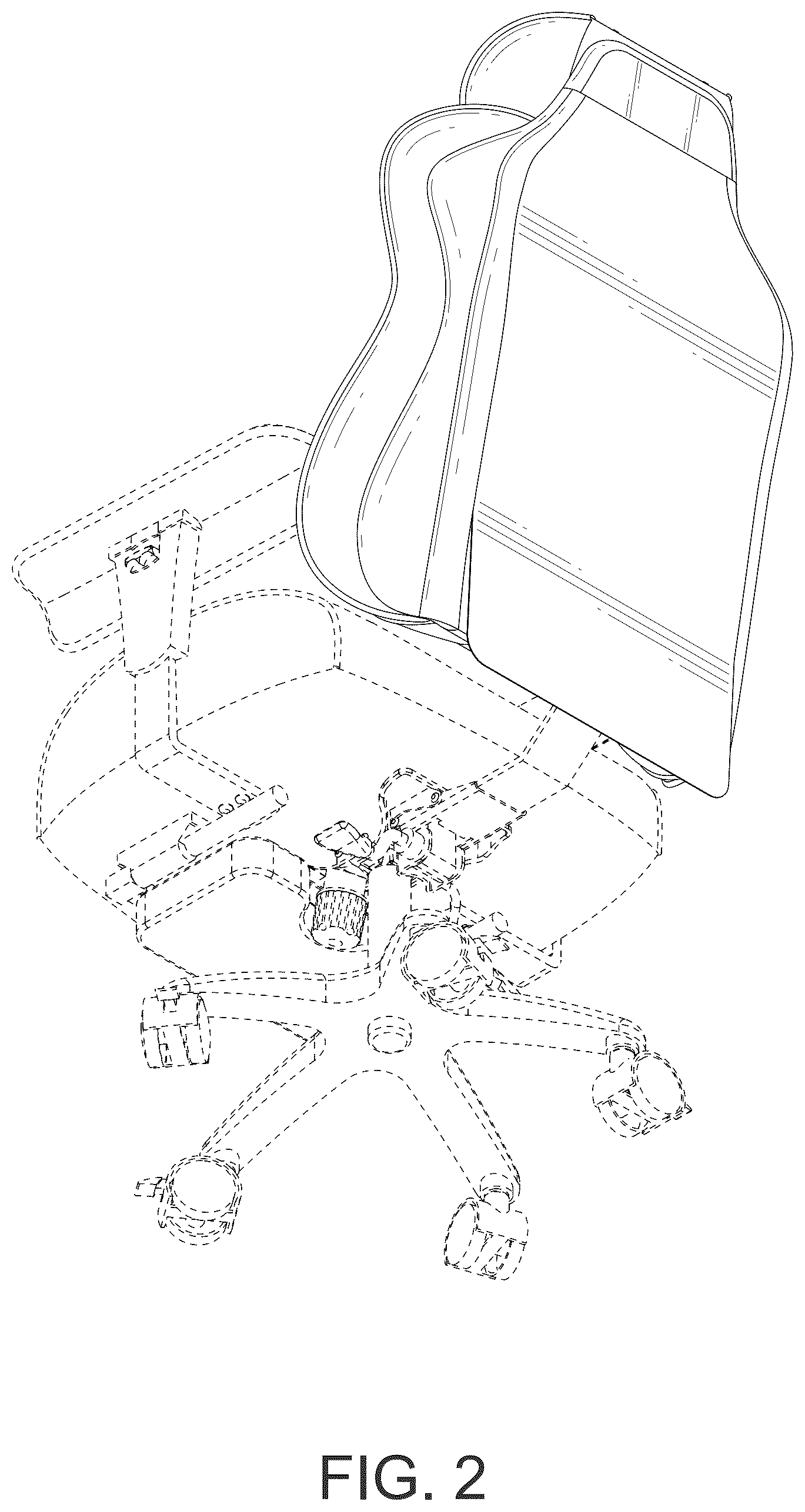 Patent USD1075389 Figure 2 – Office chair