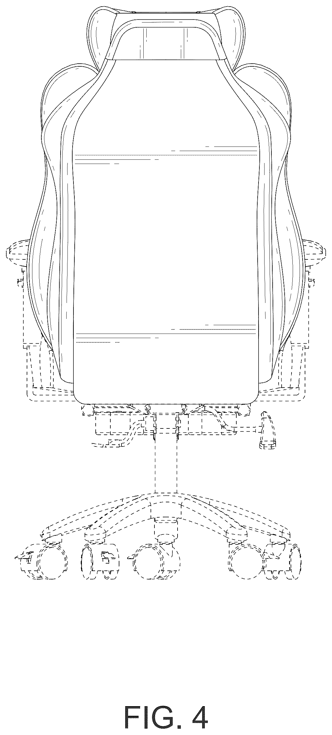 Patent USD1075389 Figure 4 – Office chair