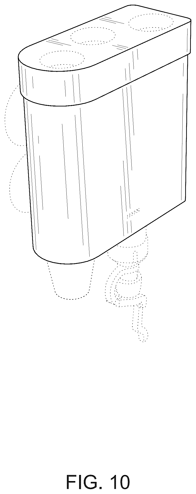Patent USD1075391 Figure 10 – Liquid and cup dispenser