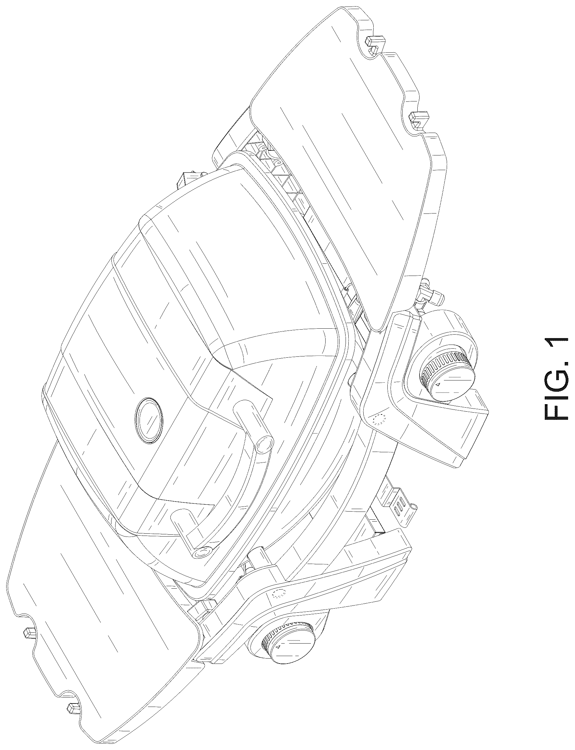 Patent USD1075392 Figure 1 – Grill