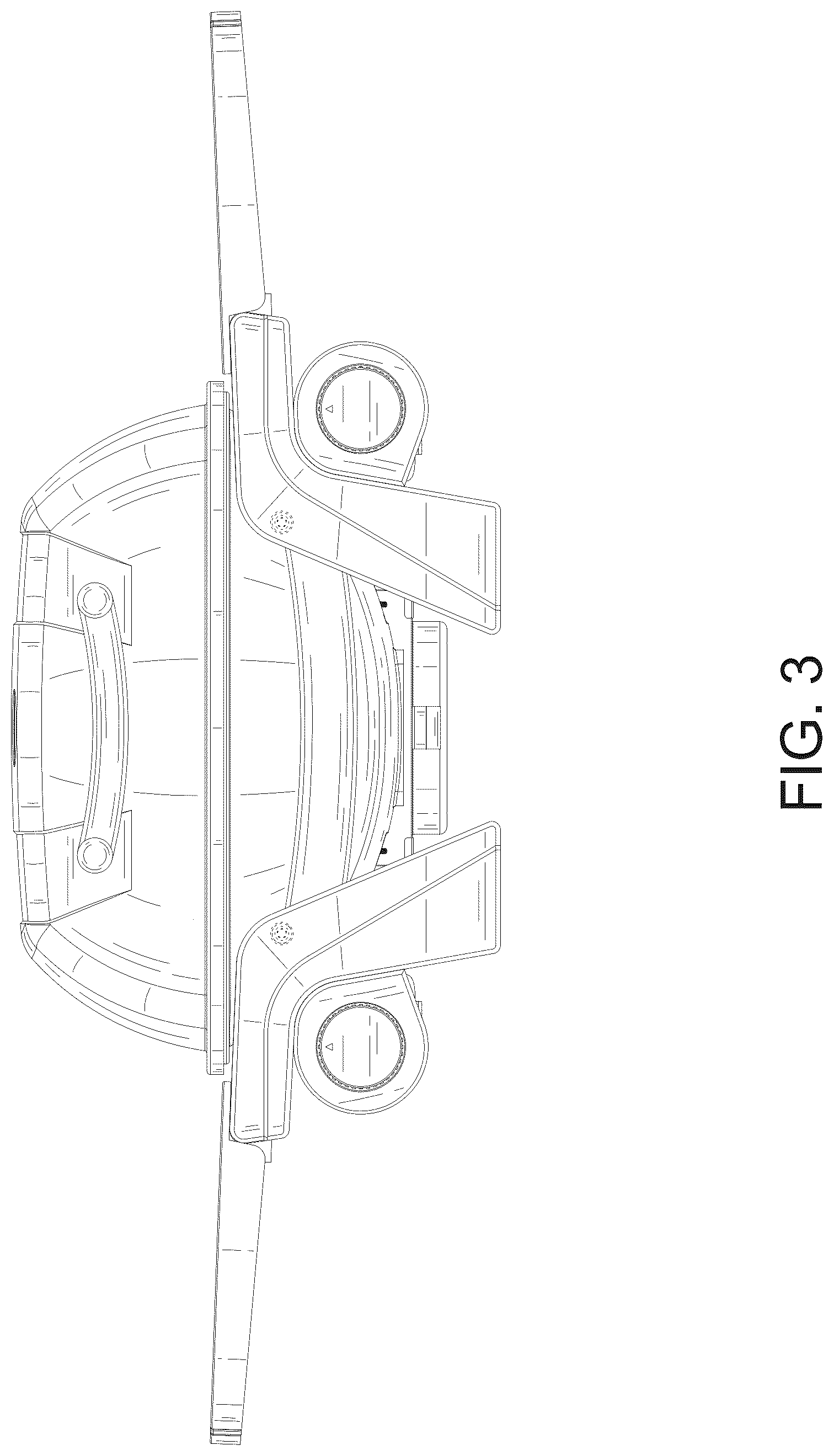 Patent USD1075392 Figure 3 – Grill