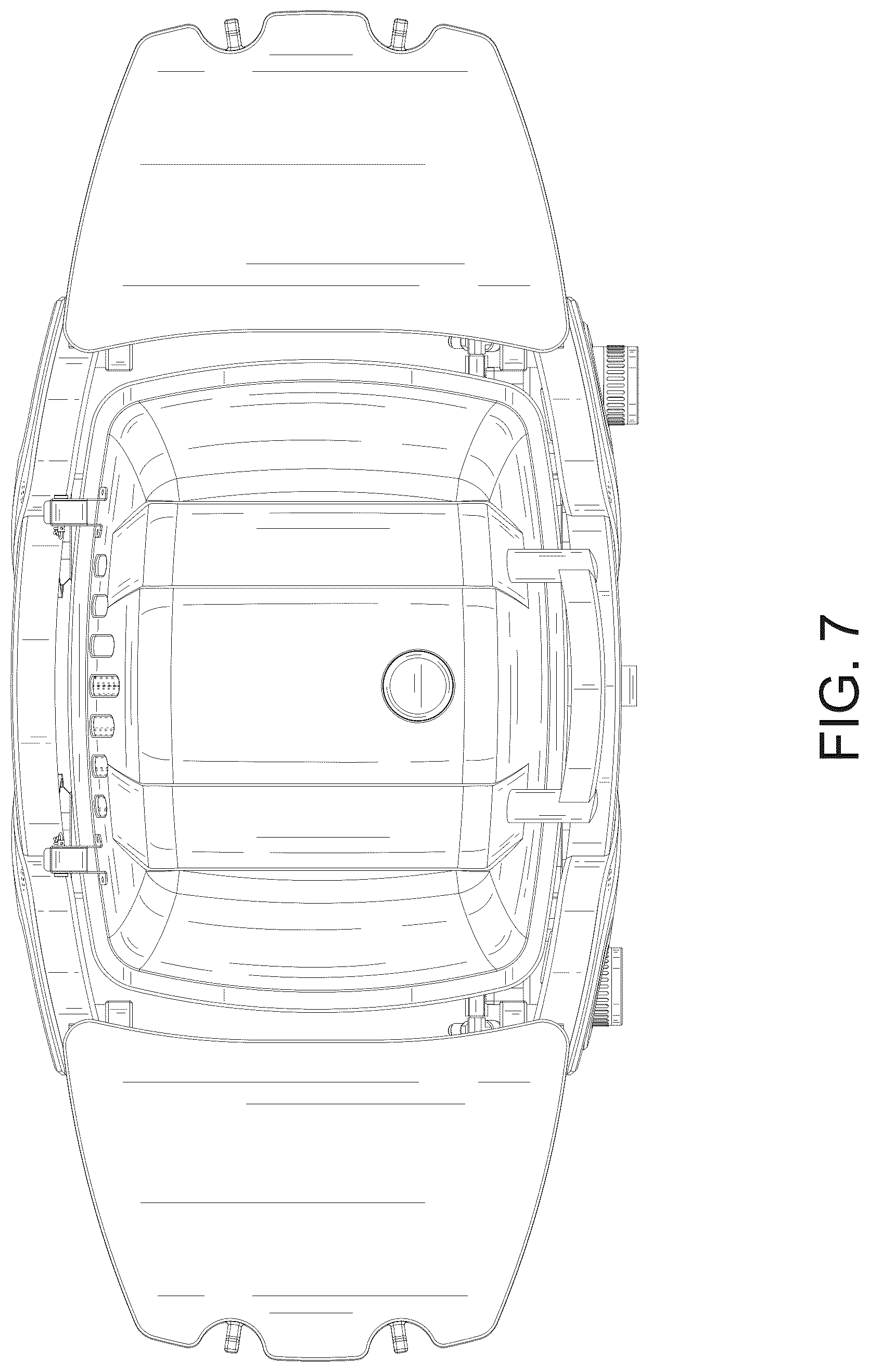 Patent USD1075392 Figure 7 – Grill