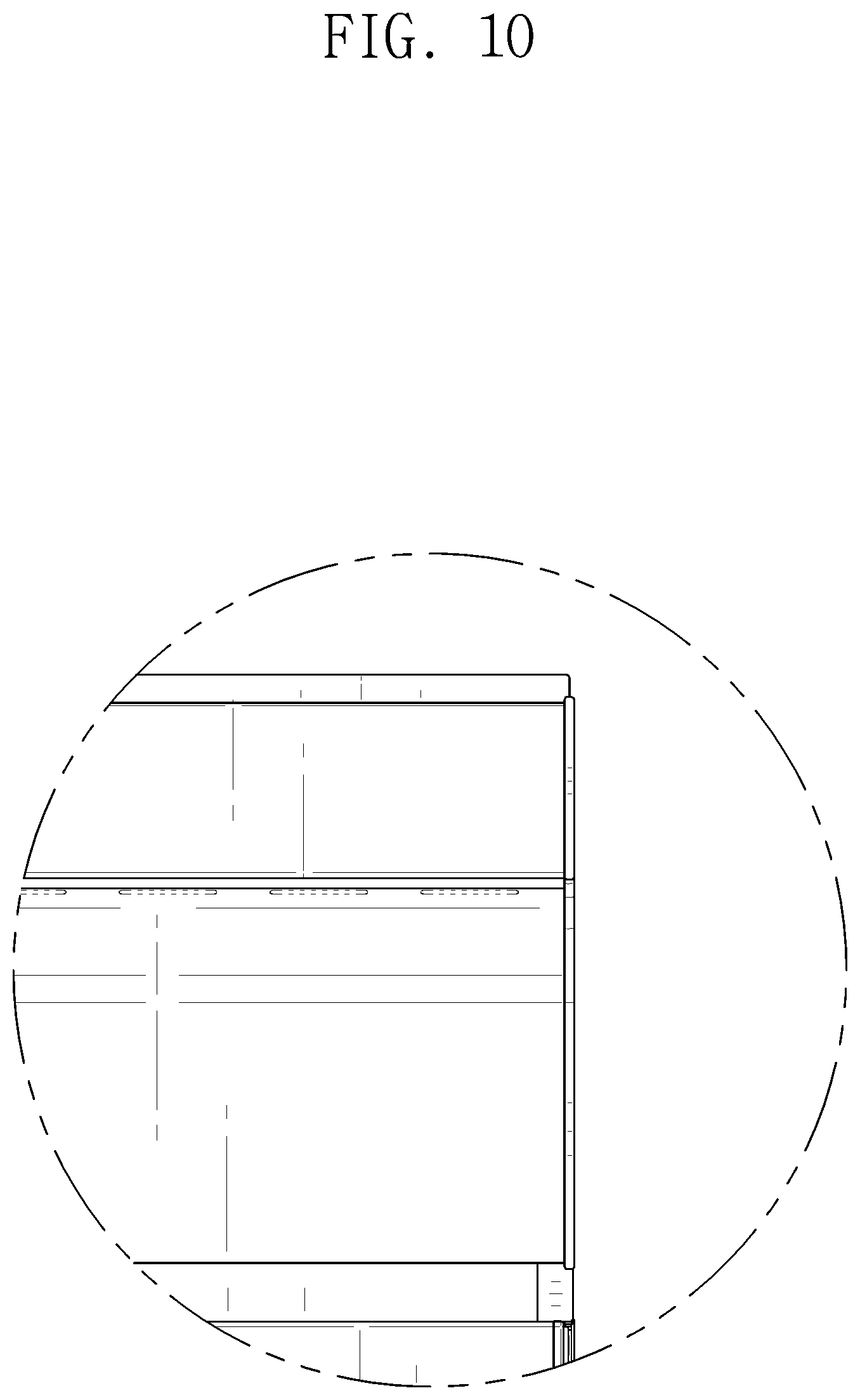 Patent USD1075393 Figure 10 – Induction range with oven