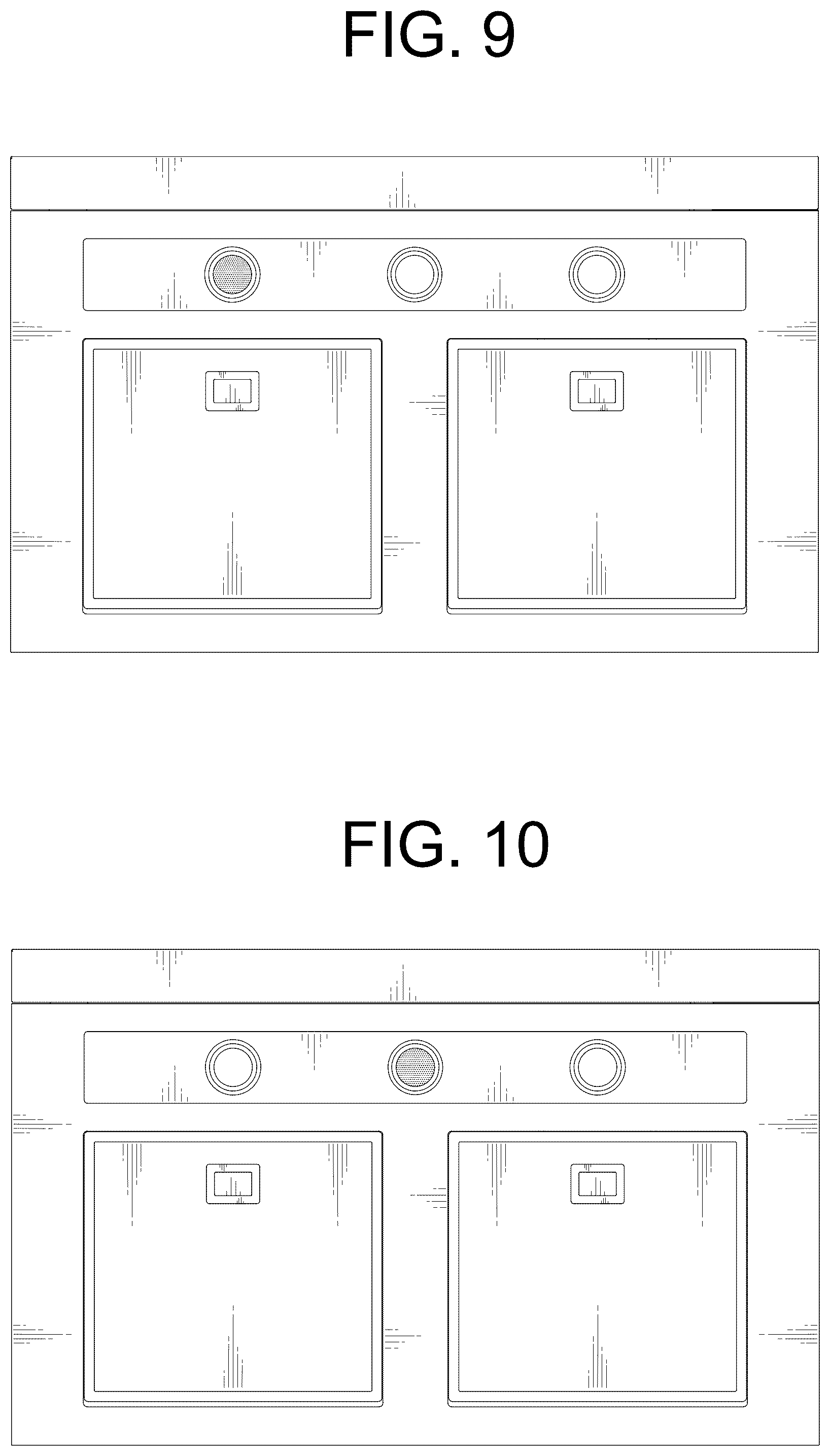 Patent USD1075394 Figure 6 – Microwave oven with hood