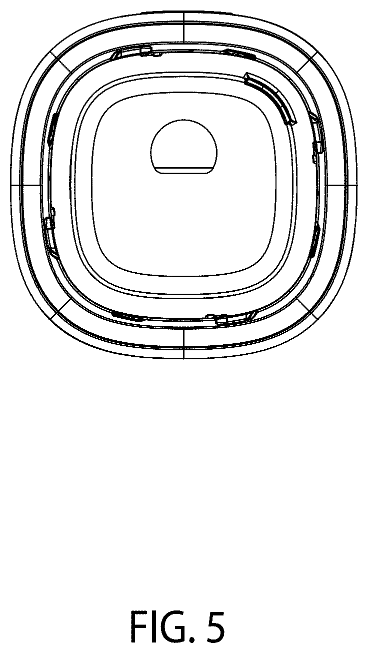 Patent USD1075395 Figure 5 – Portable warming apparatus