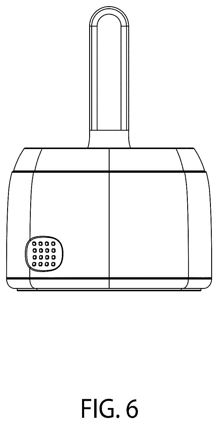 Patent USD1075395 Figure 6 – Portable warming apparatus