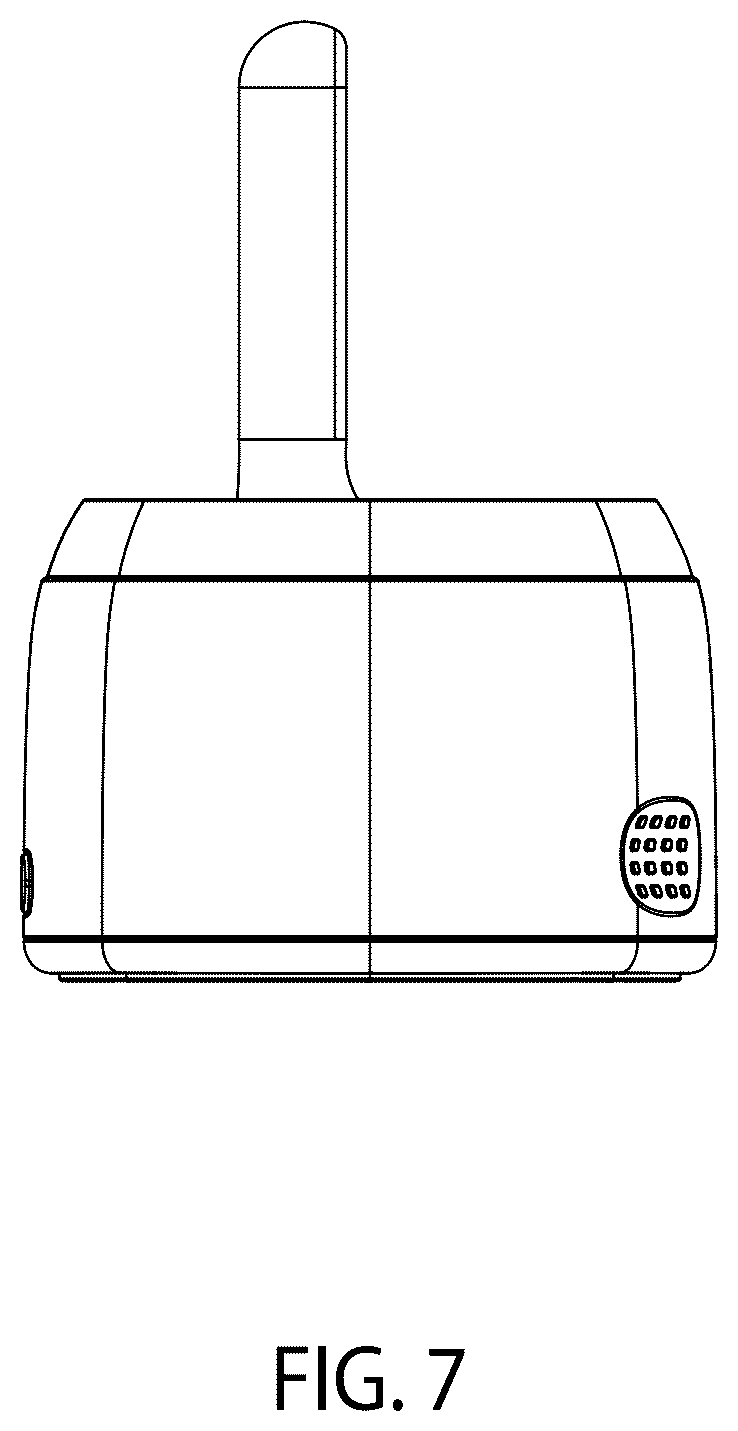 Patent USD1075395 Figure 7 – Portable warming apparatus