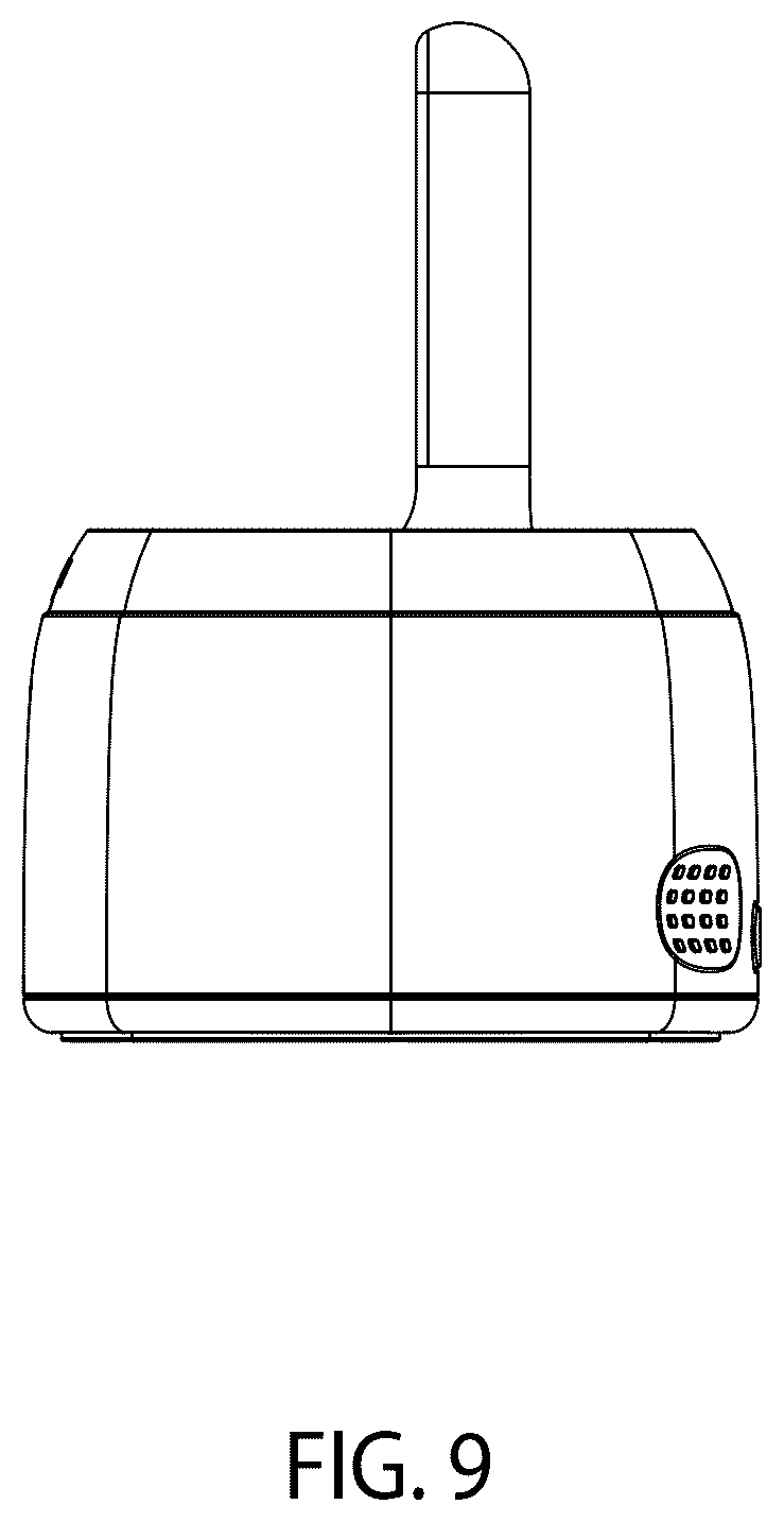 Patent USD1075395 Figure 9 – Portable warming apparatus