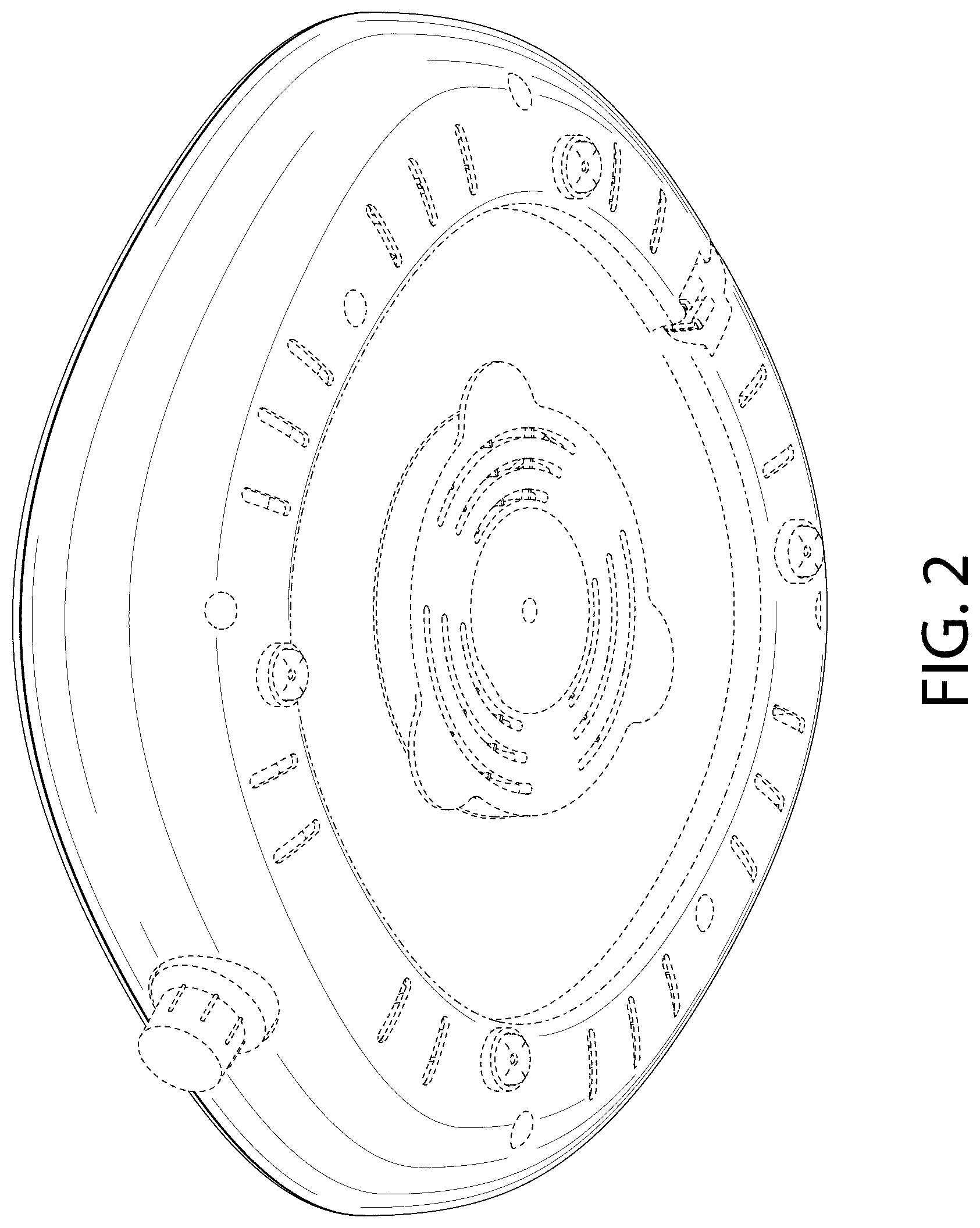 Patent USD1075396 Figure 2 – Electric cooktop