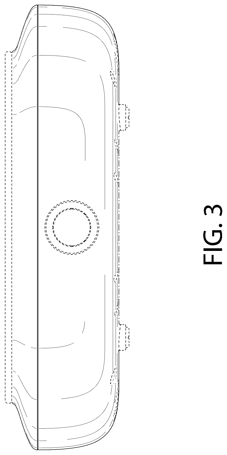 Patent USD1075396 Figure 3 – Electric cooktop
