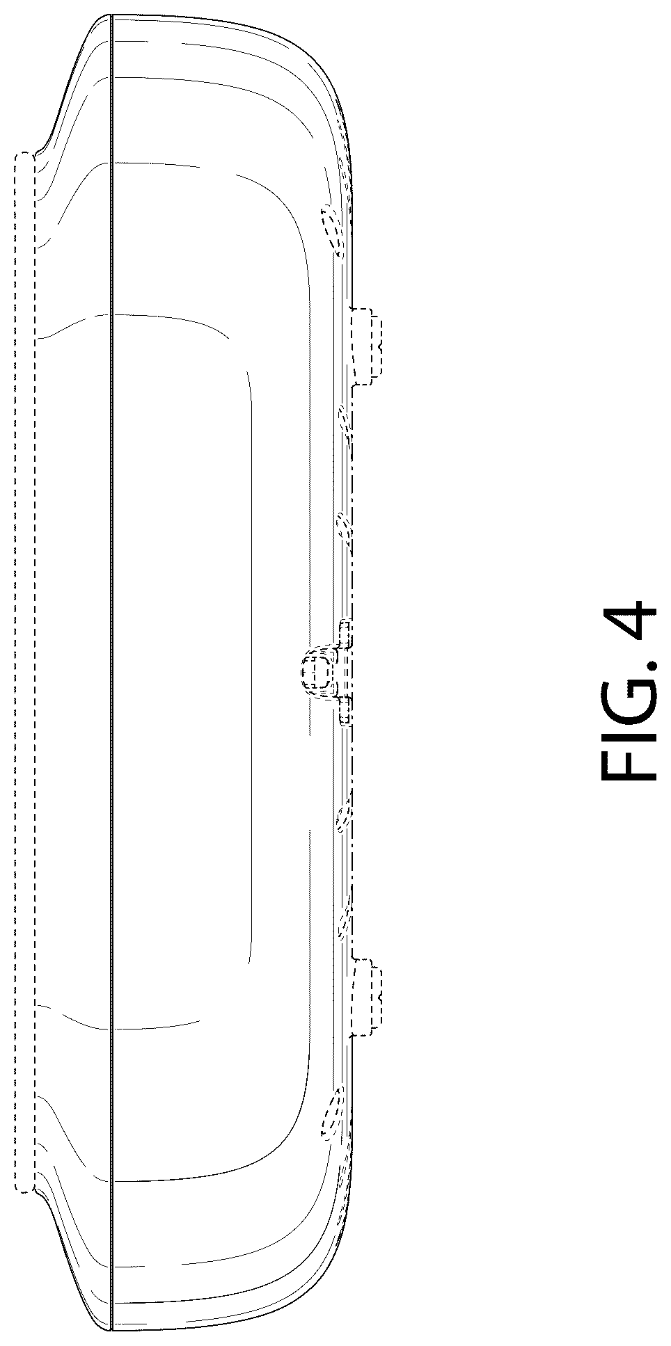 Patent USD1075396 Figure 4 – Electric cooktop