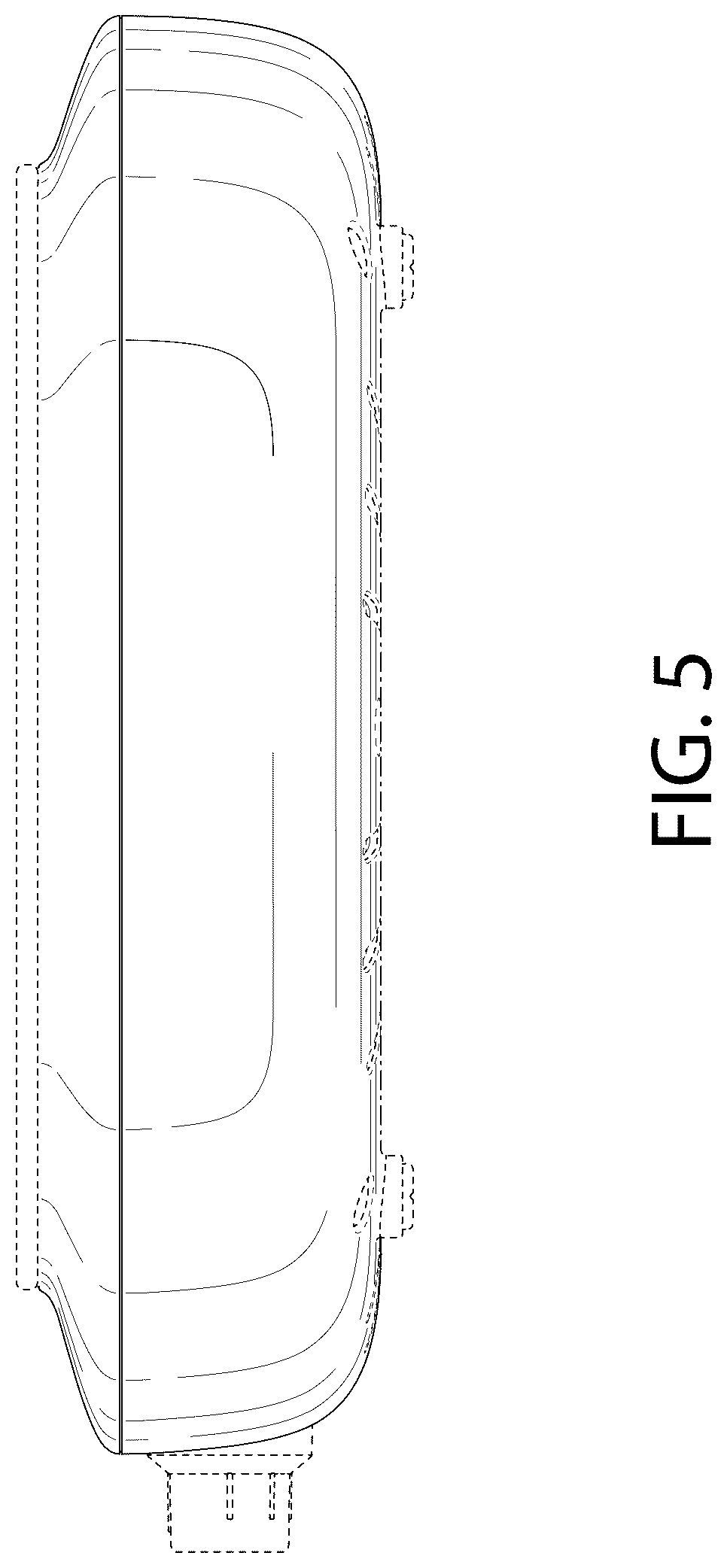 Patent USD1075396 Figure 5 – Electric cooktop