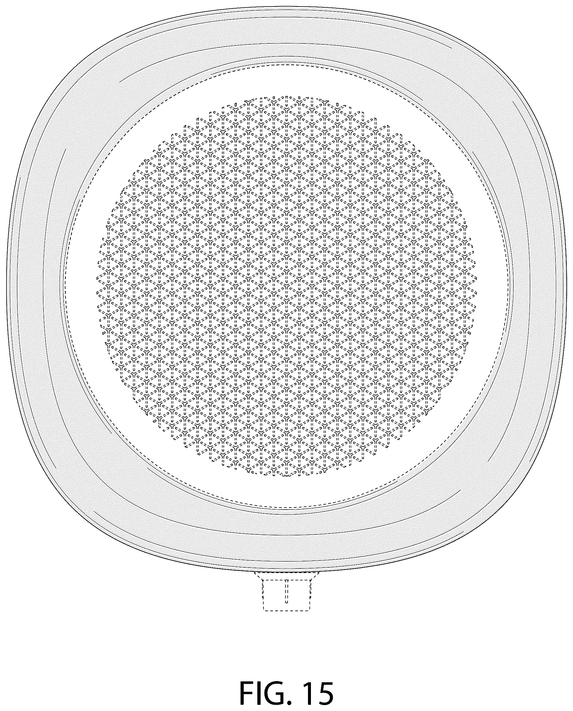 Patent USD1075396 Figure 15 – Electric cooktop