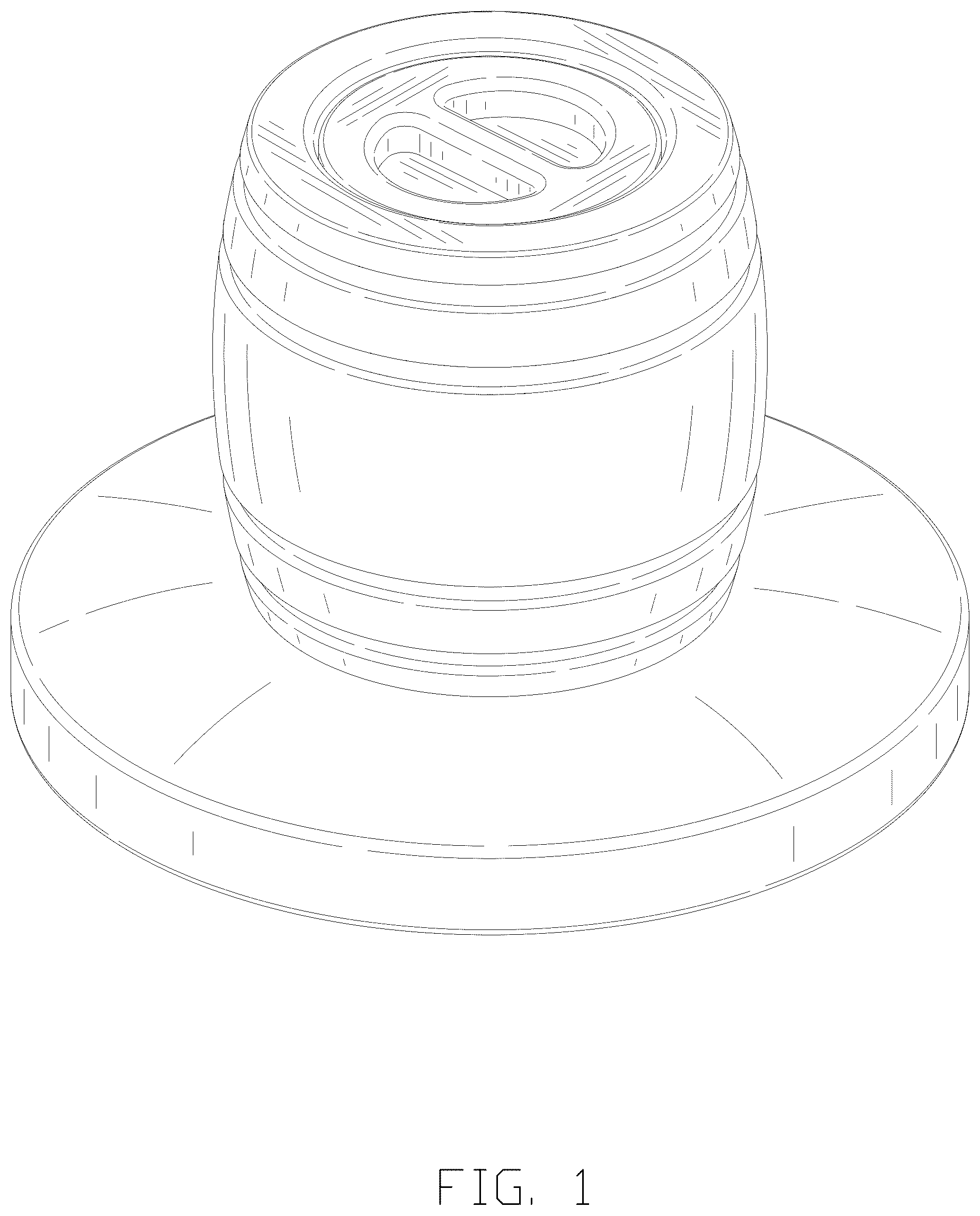 Patent USD1075398 Figure 1 – Cocktail smoker