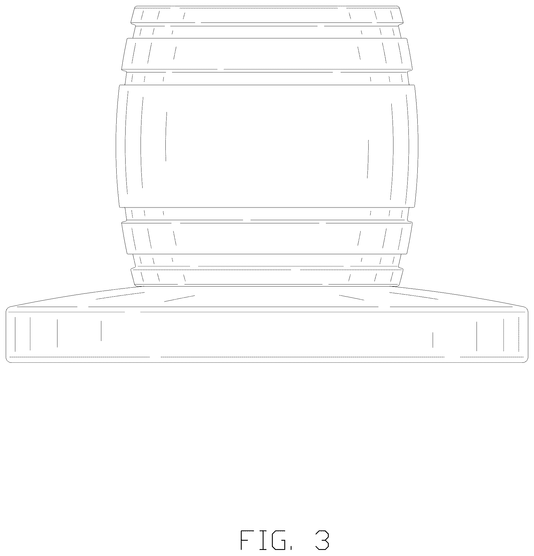 Patent USD1075398 Figure 3 – Cocktail smoker