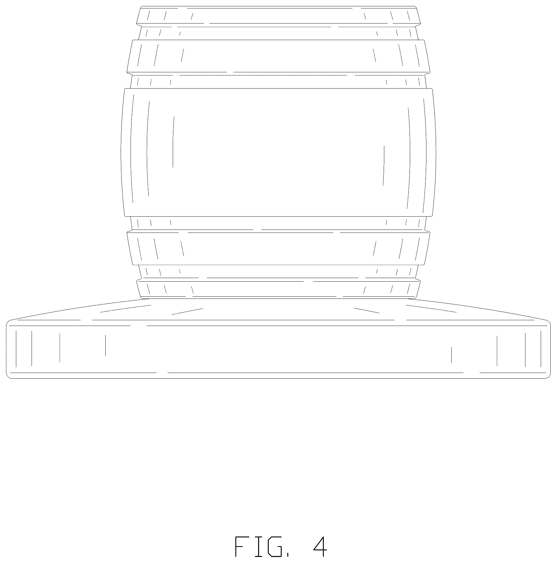 Patent USD1075398 Figure 4 – Cocktail smoker