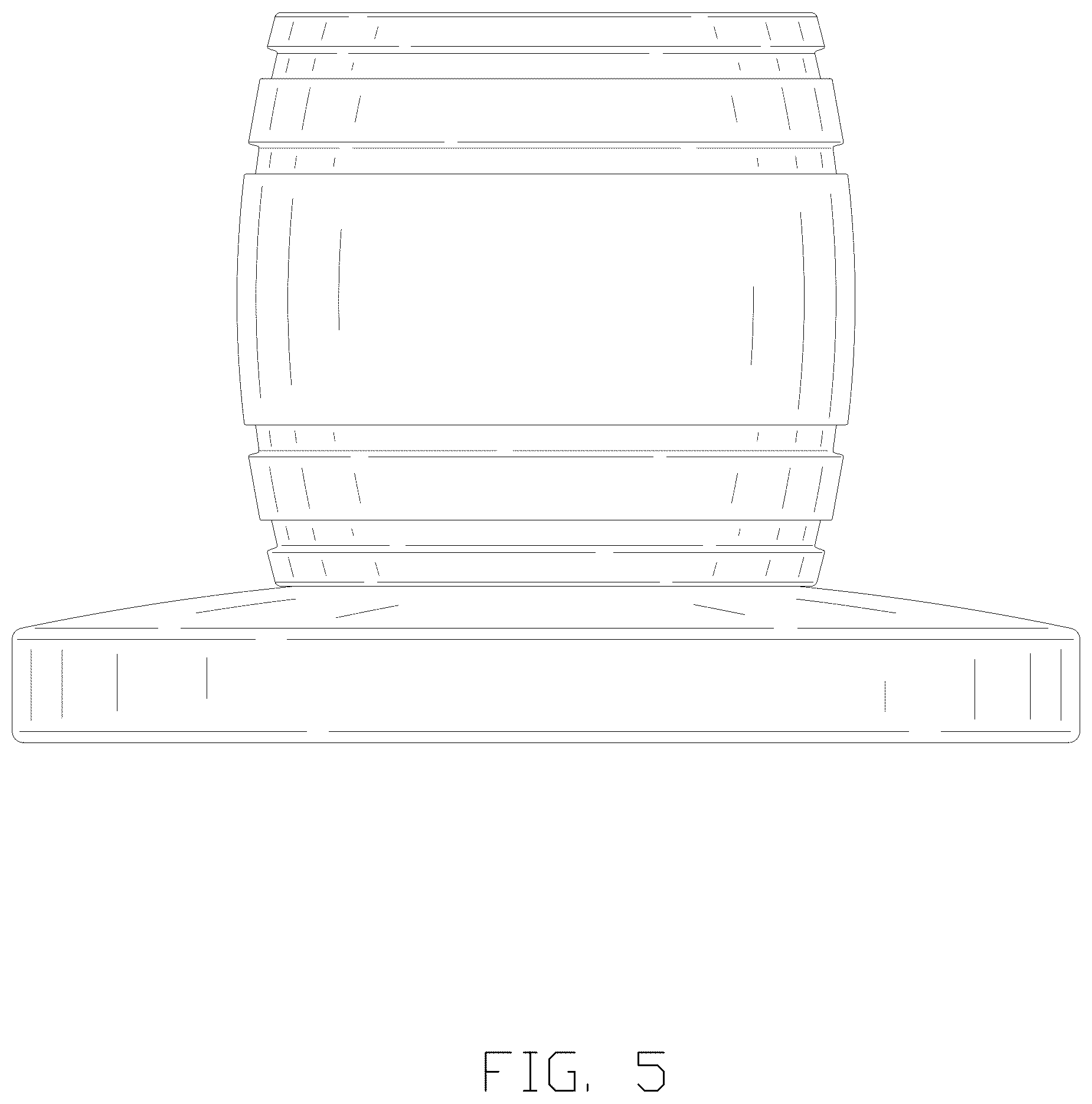 Patent USD1075398 Figure 5 – Cocktail smoker