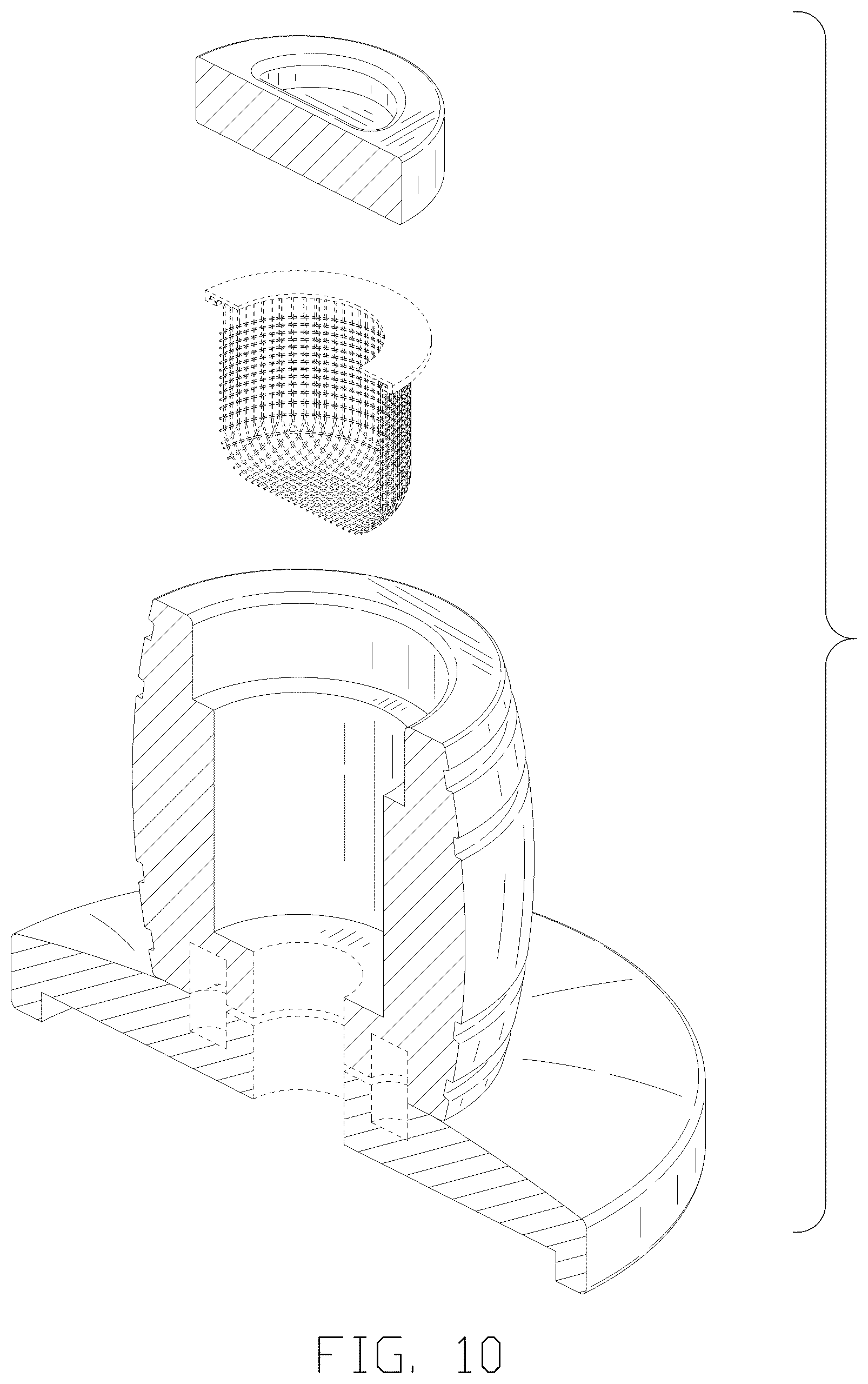 Patent USD1075398 Figure 10 – Cocktail smoker
