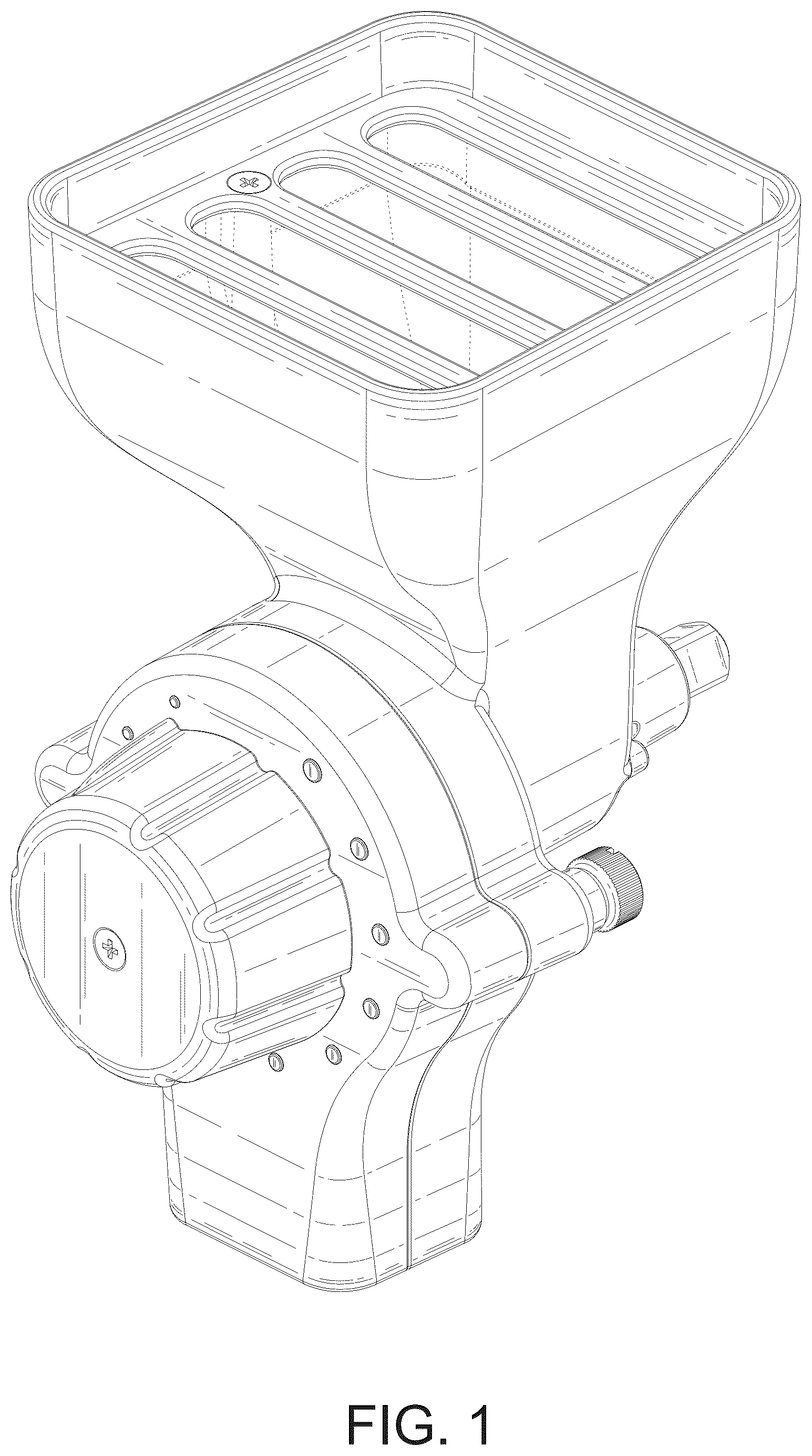 Patent USD1075399 Figure 1 – Grinder accessory